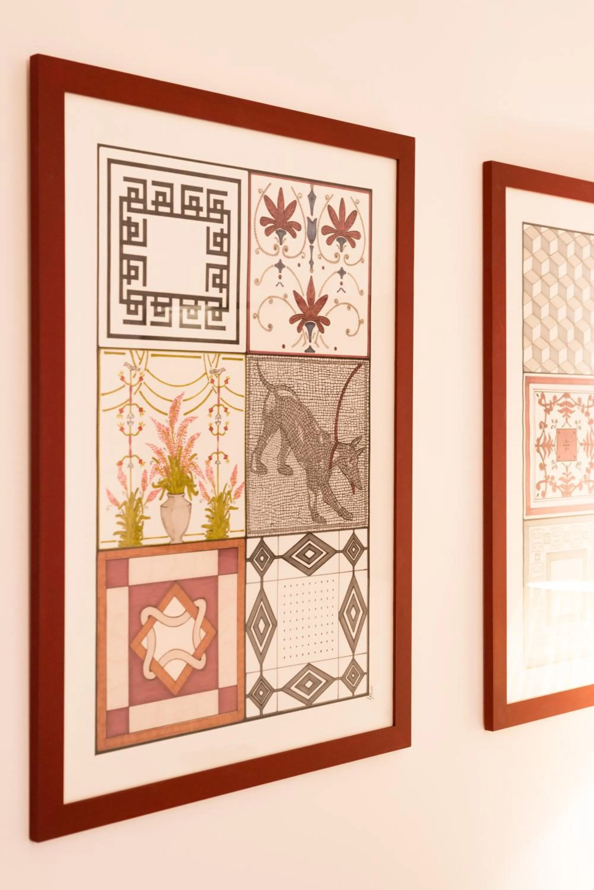 Decorative detail in Napoliving