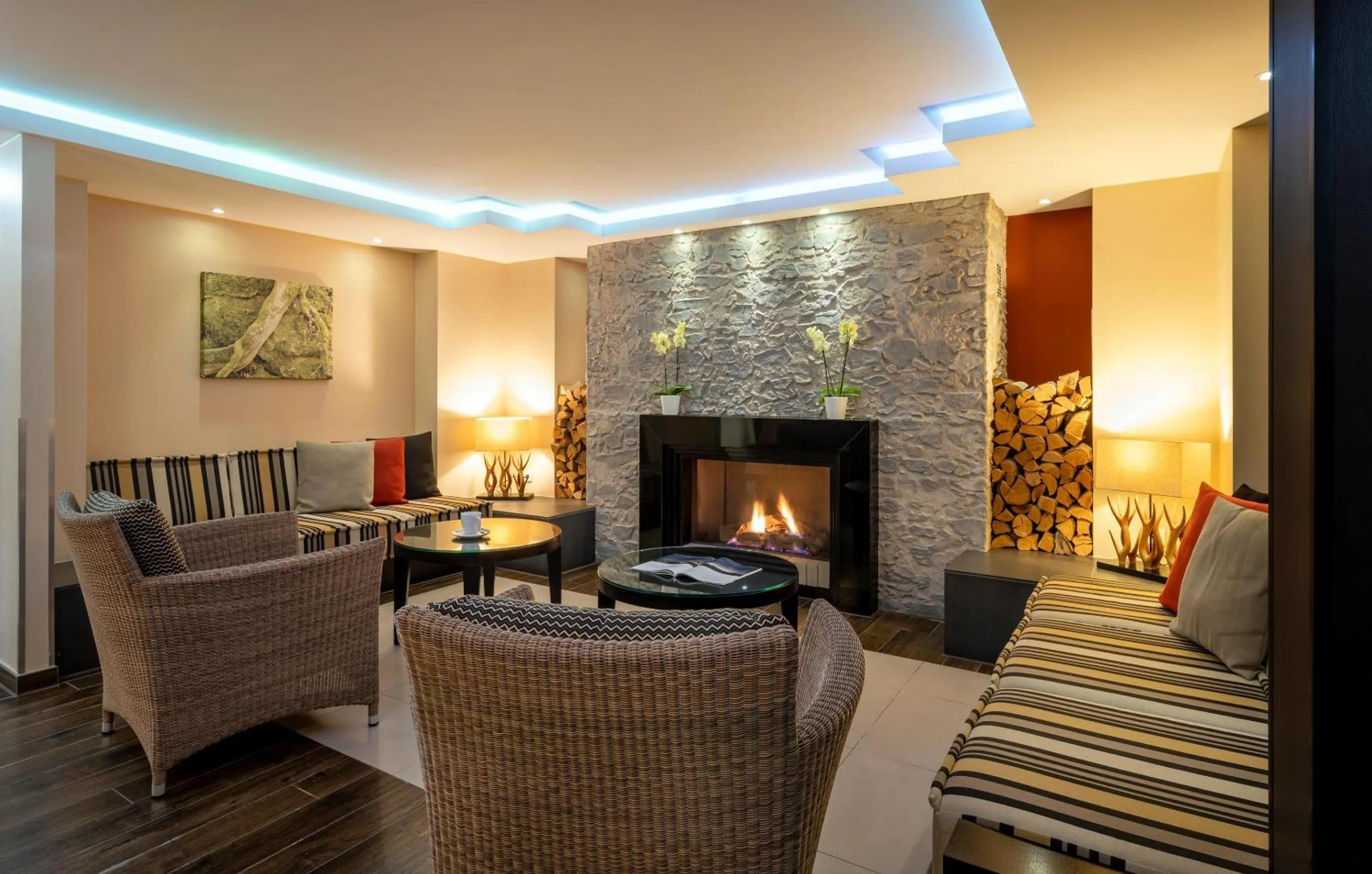 Seating area in Köhlers Forsthaus Wellness & Genuss Hotel