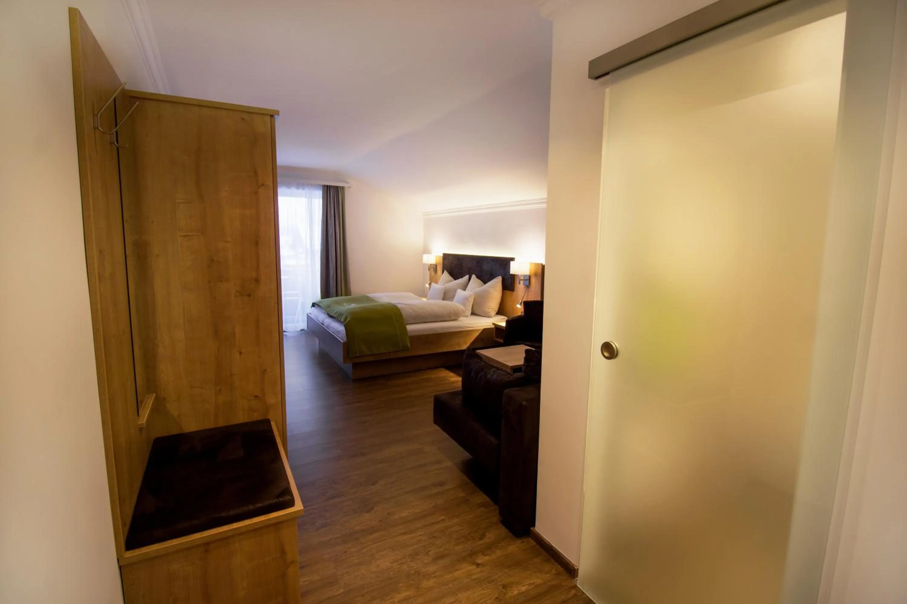 Photo of the whole room, Bed in Hotel Alp Inn - Chiemgaukarte inclusive