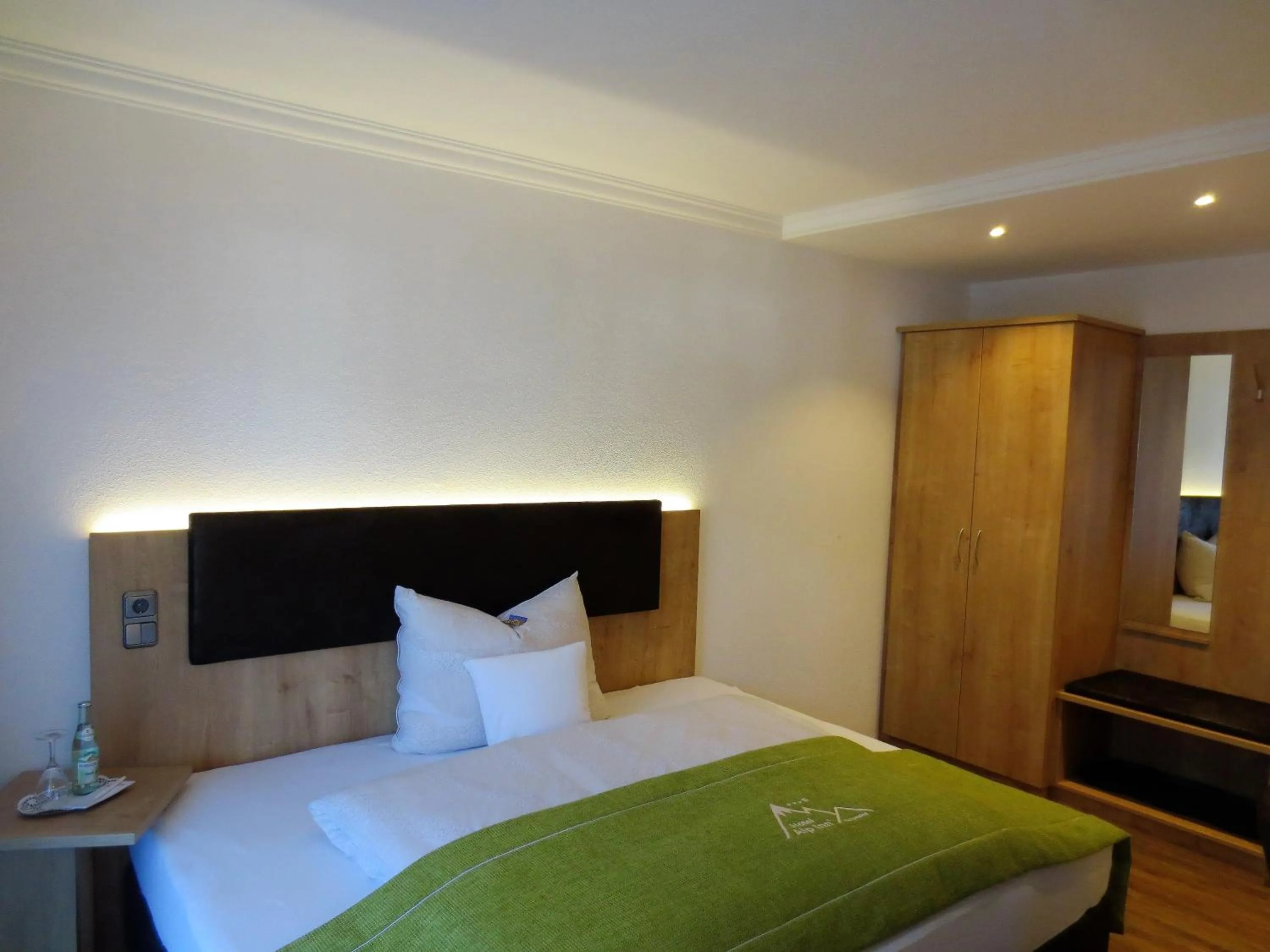 Photo of the whole room, Bed in Hotel Alp Inn - Chiemgaukarte inclusive