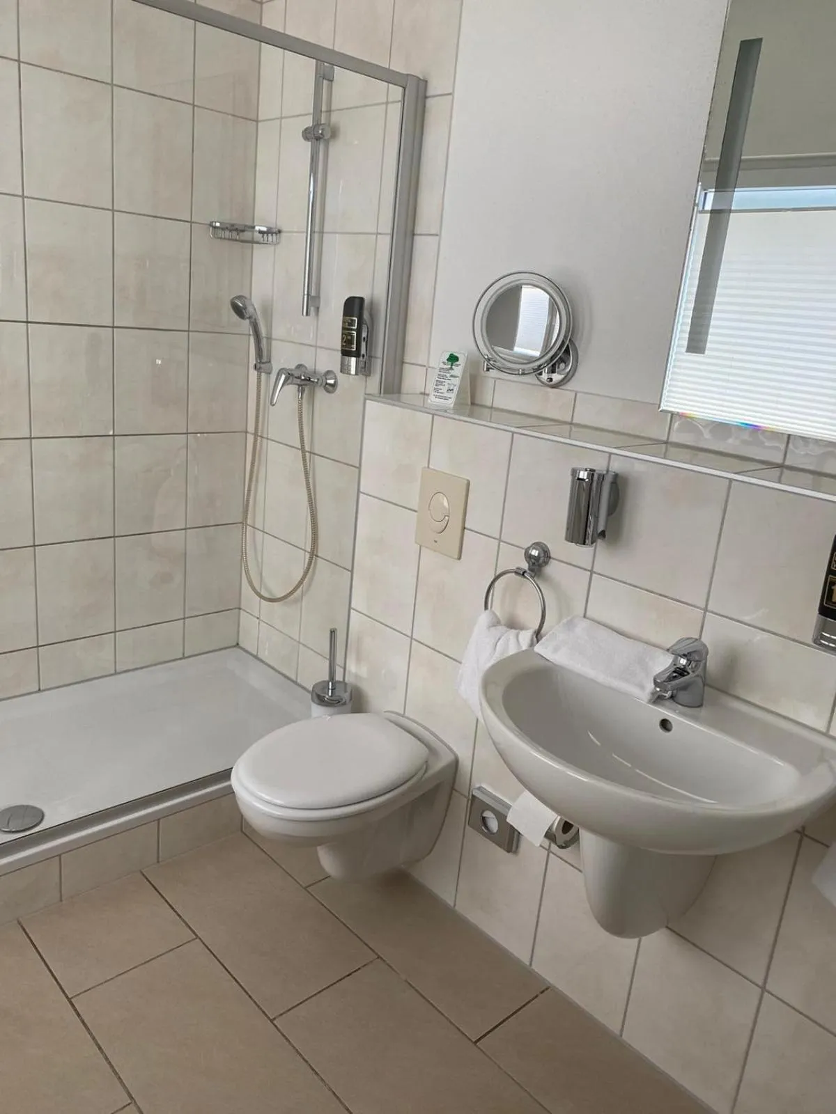 Shower in Klima Hotel Europarc