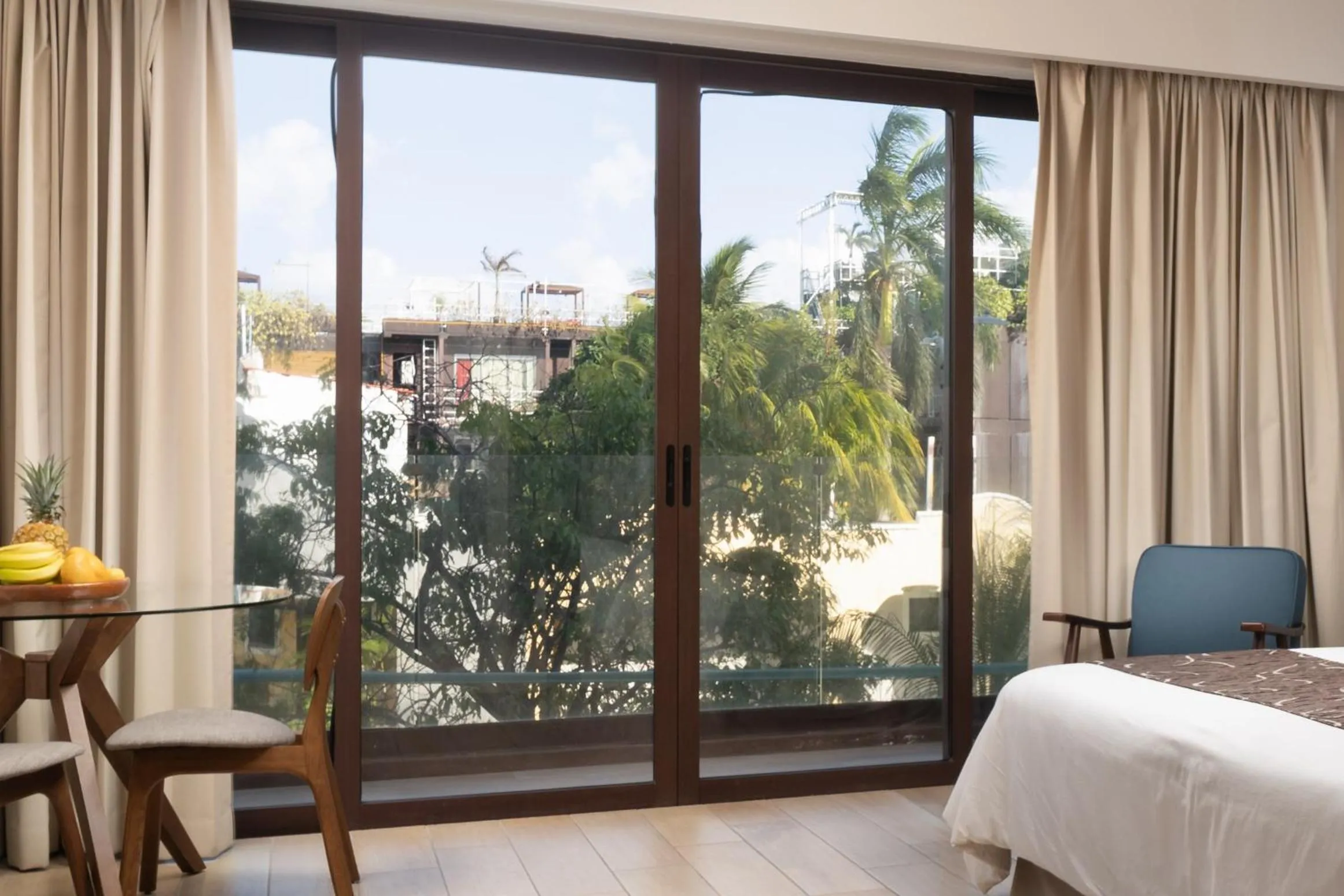 View (from property/room), Bed in Tú Paraiso Privado- Lahun Suites Playa del carmen