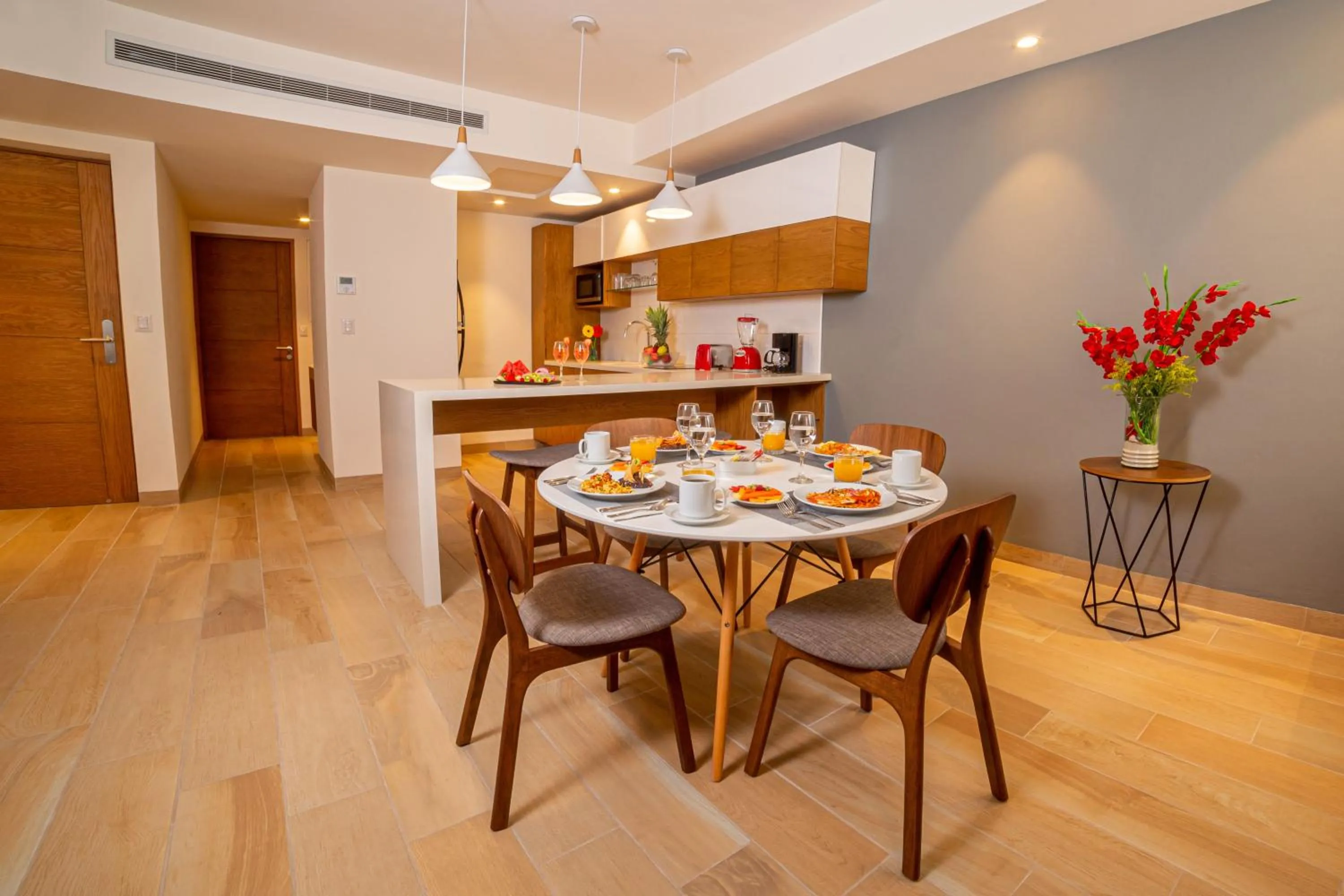 Kitchen or kitchenette in Tú Paraiso Privado- Lahun Suites Playa del carmen