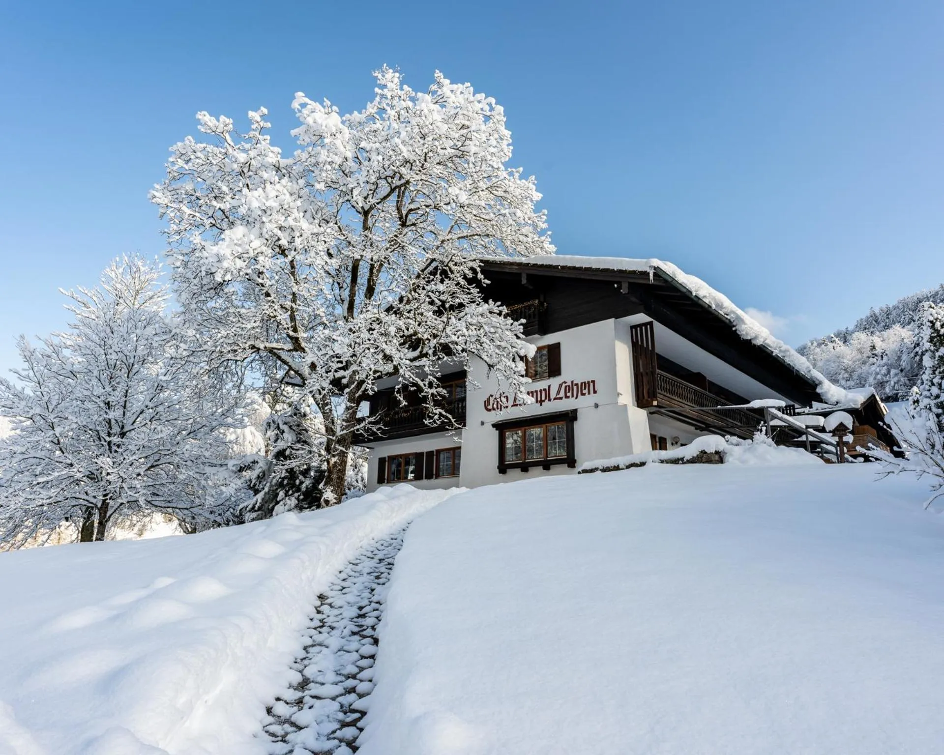 Property building in Hotel & Chalets Lampllehen