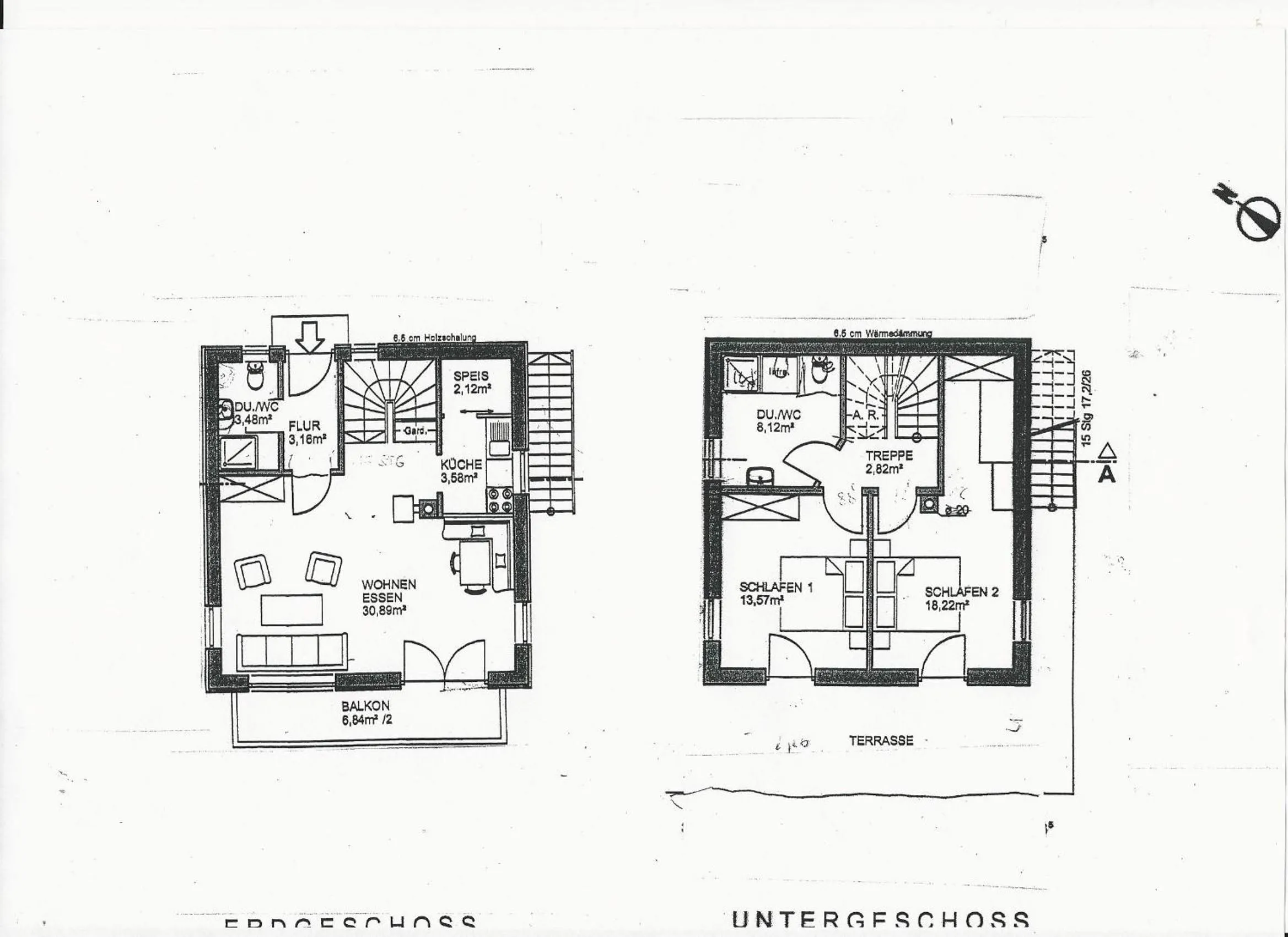 Floor plan in Hotel & Chalets Lampllehen