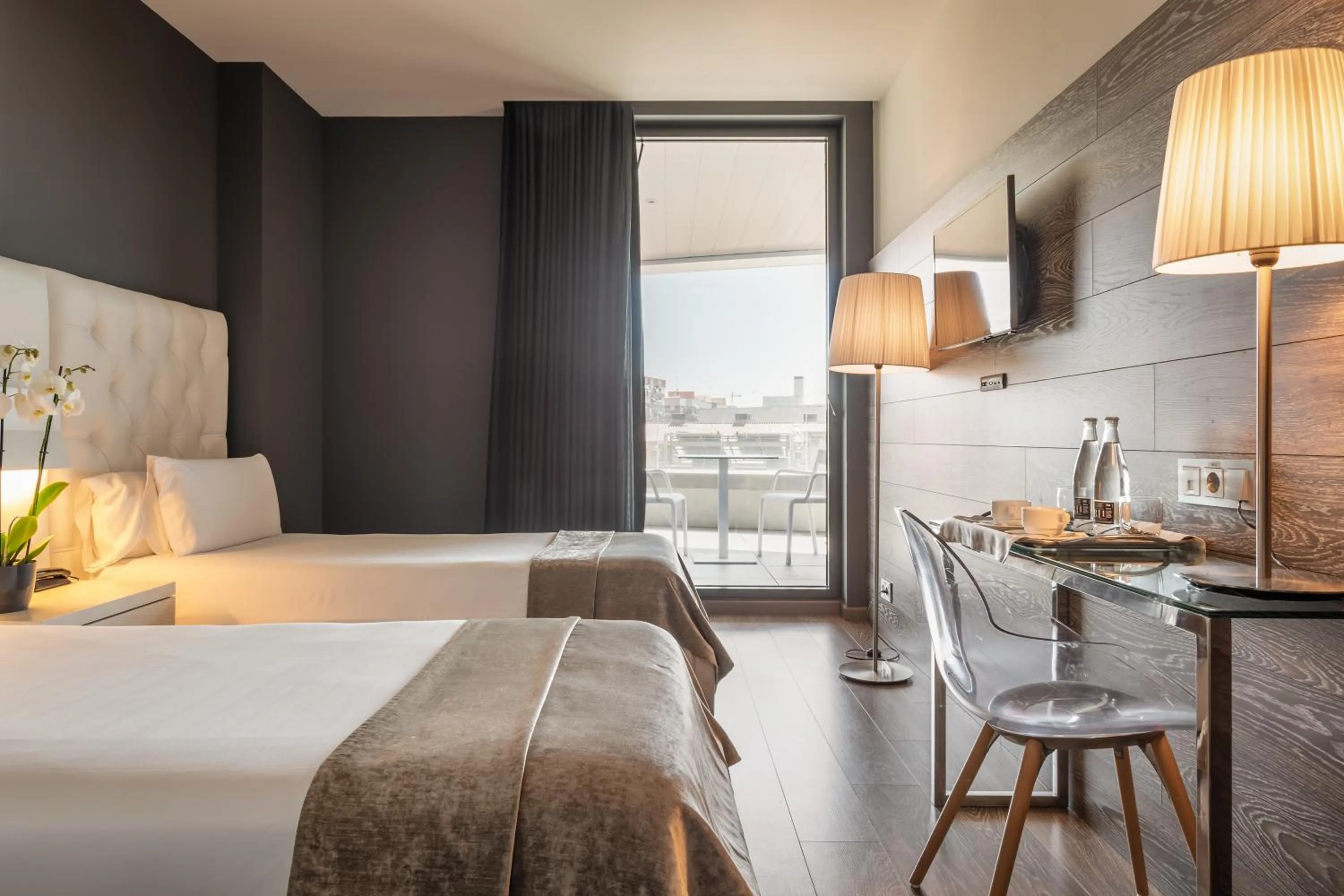 TV and multimedia, Bed in Hotel SB Plaza Europa