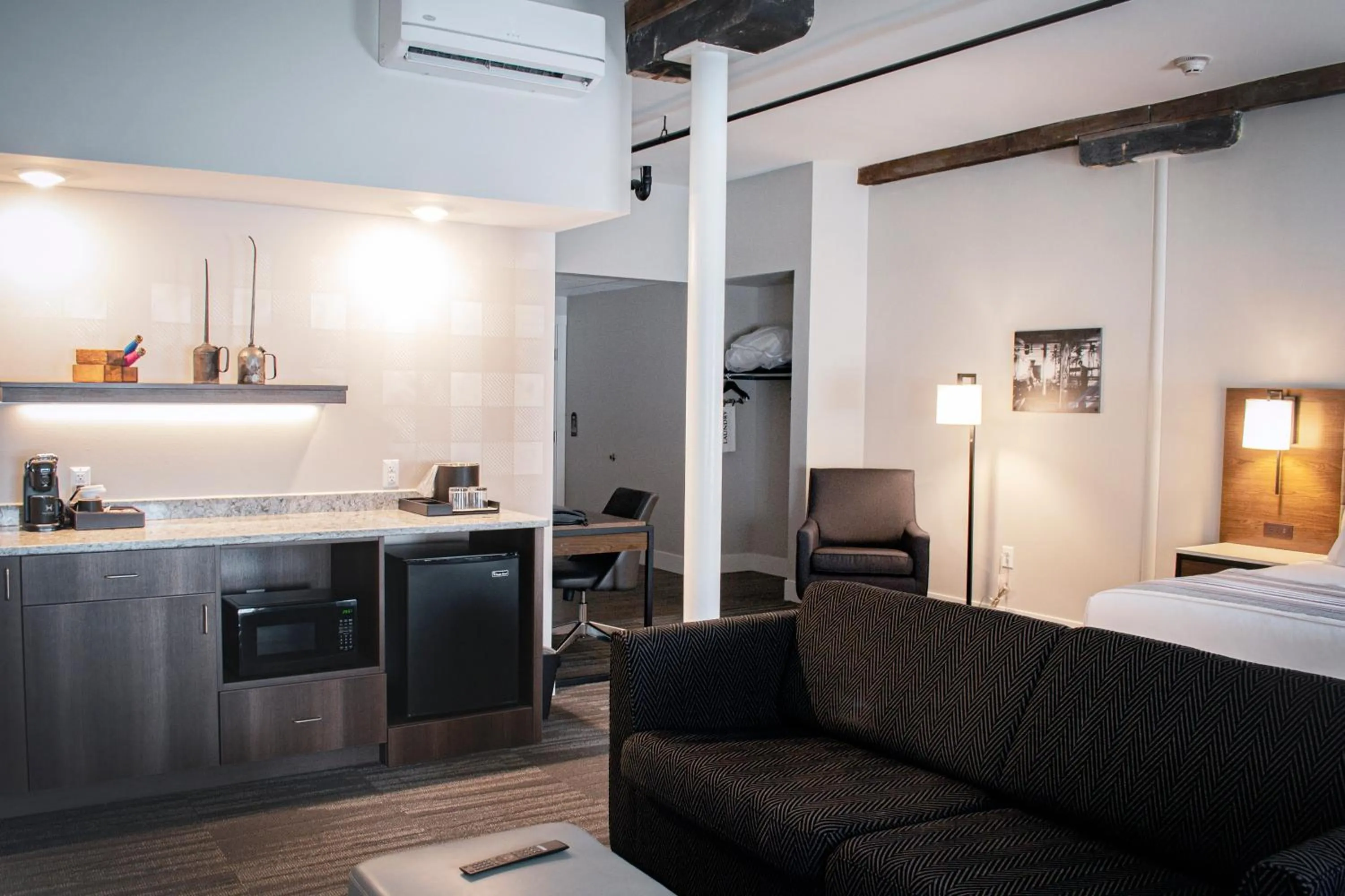 Bed in Hotel Millwright