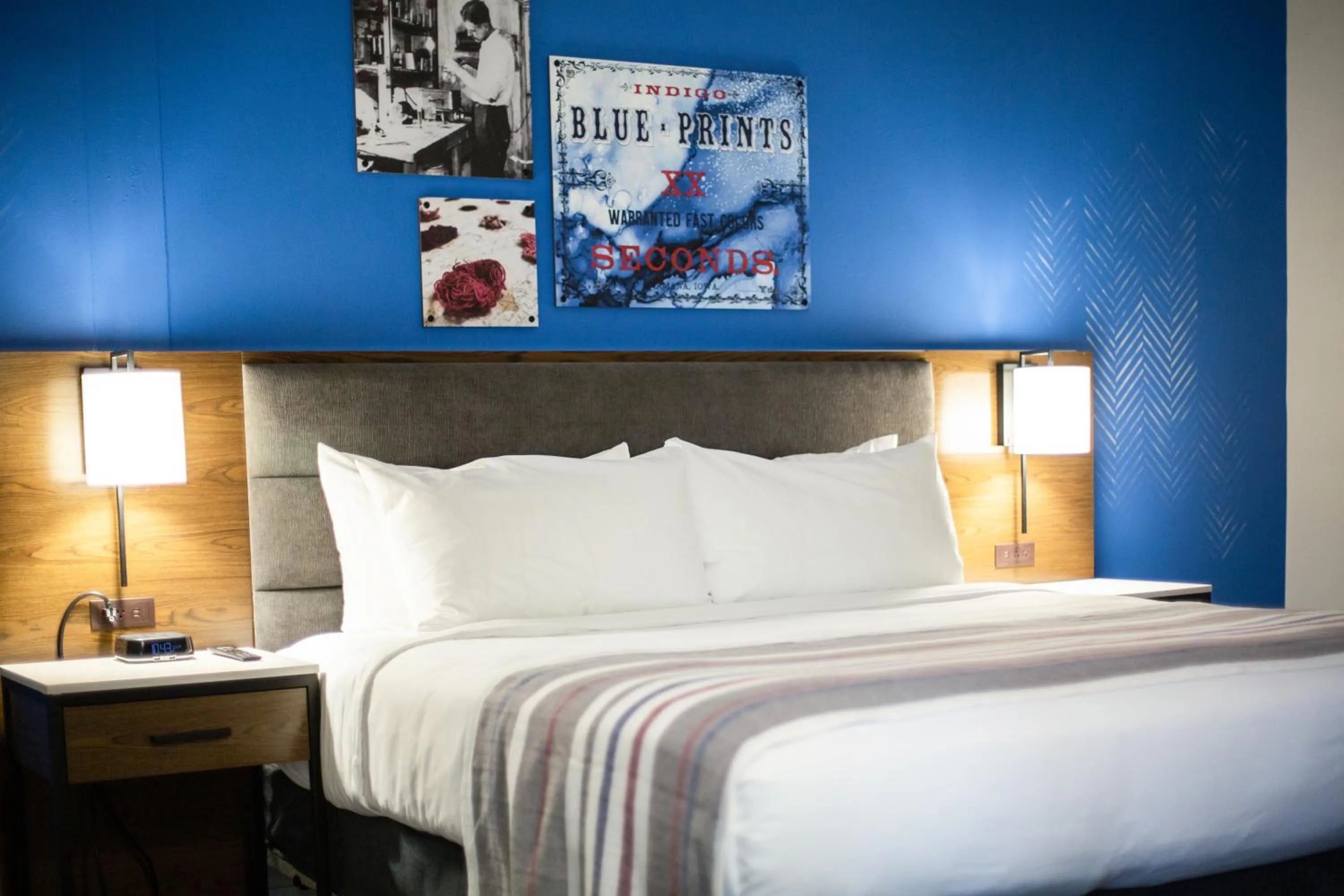 Bed in Hotel Millwright