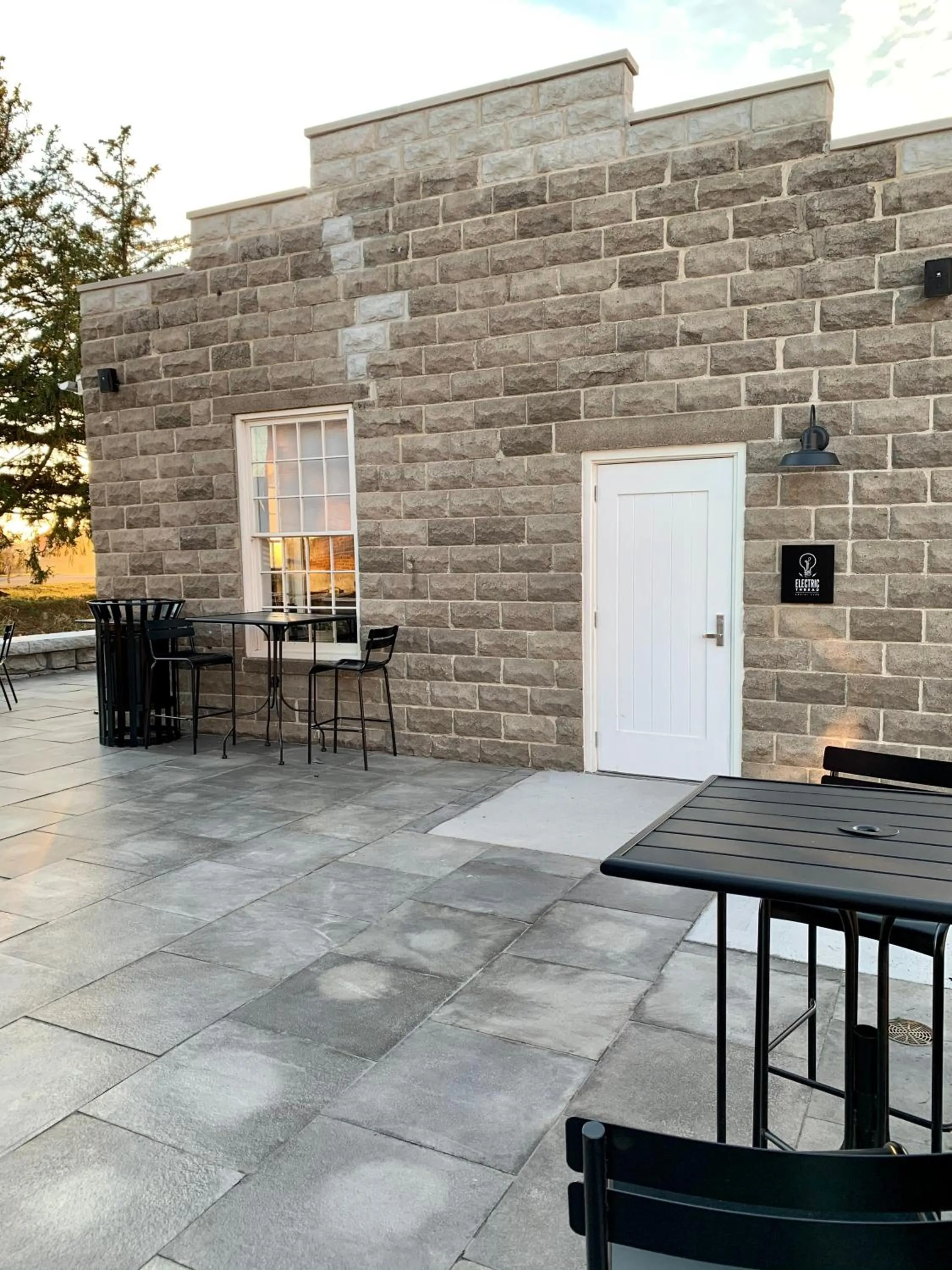 Patio in Hotel Millwright