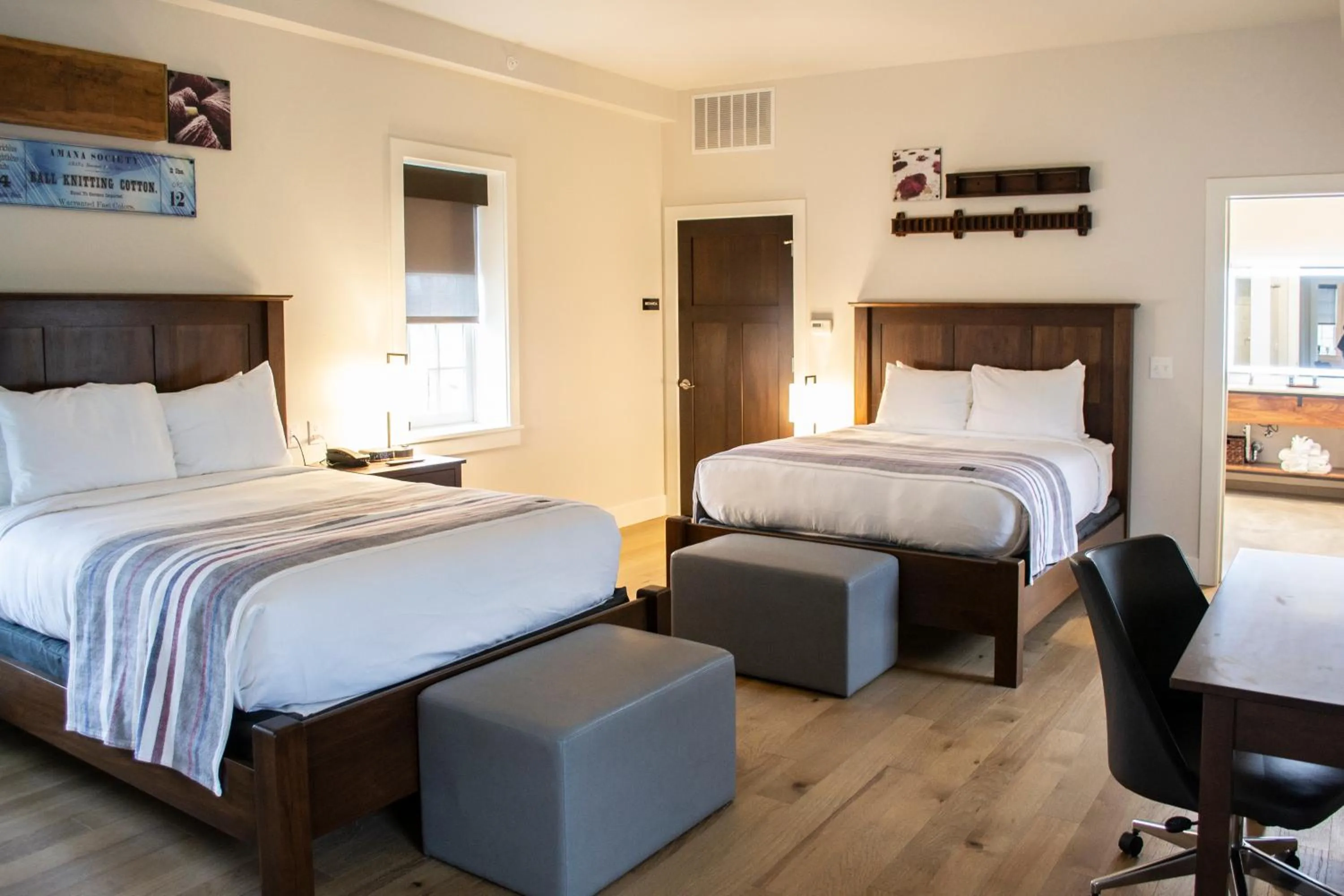 Bed in Hotel Millwright