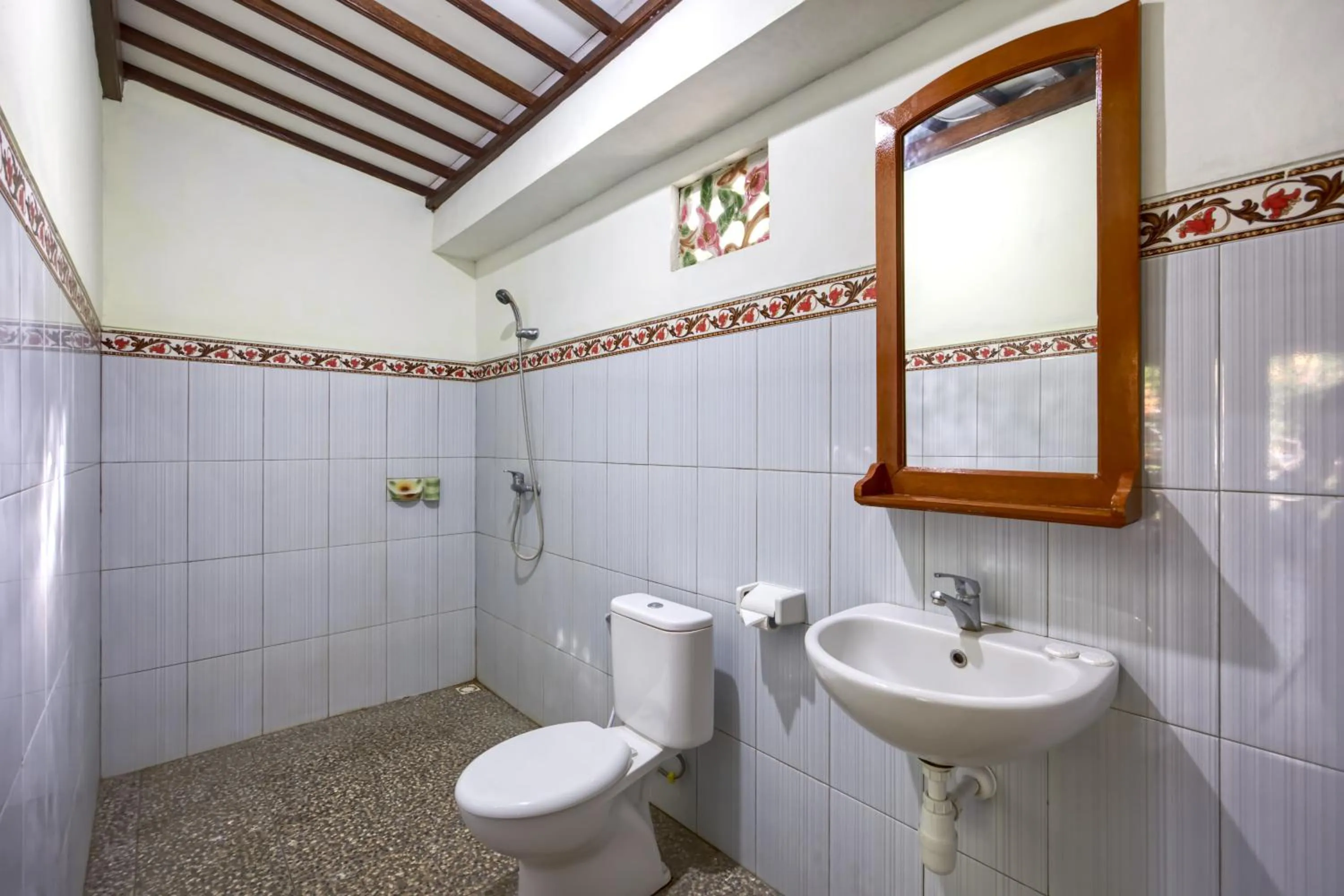 Shower in Putri Nusa Beach