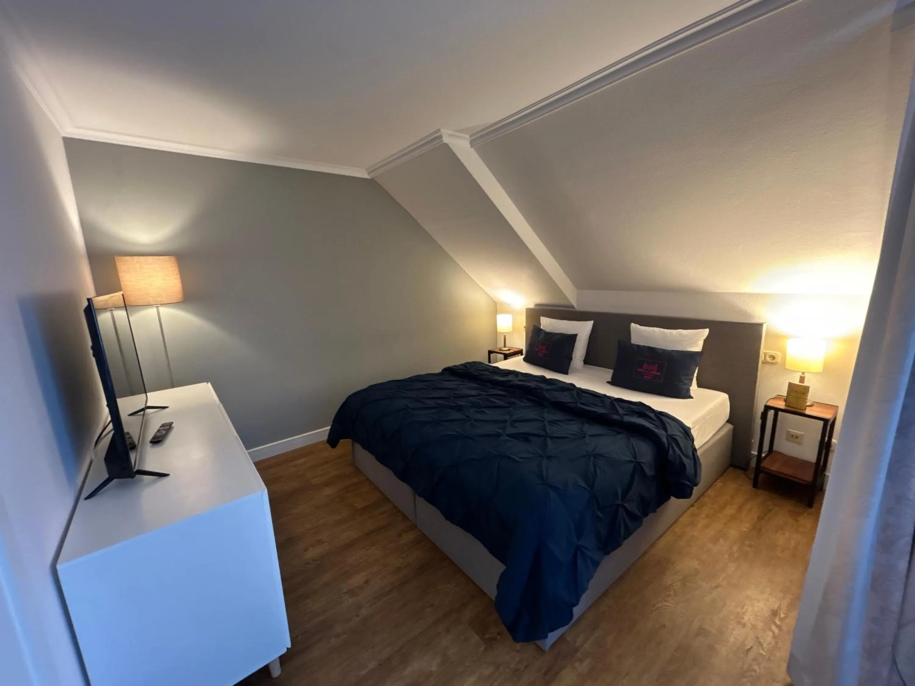 Bed in Hotel Am Schloss Ahrensburg