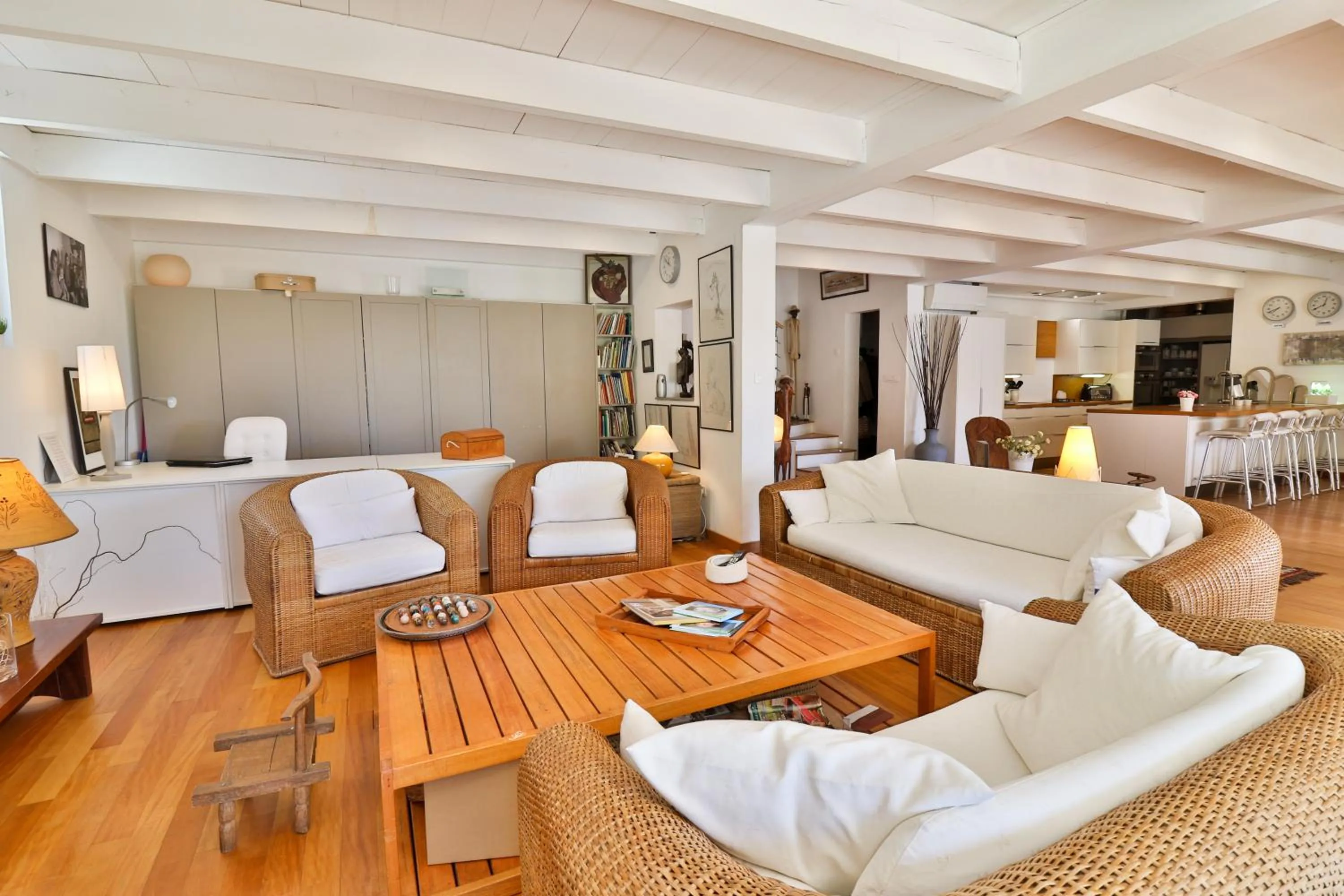 Living room in Les Chambres d'Hôtes du Grand Mornas