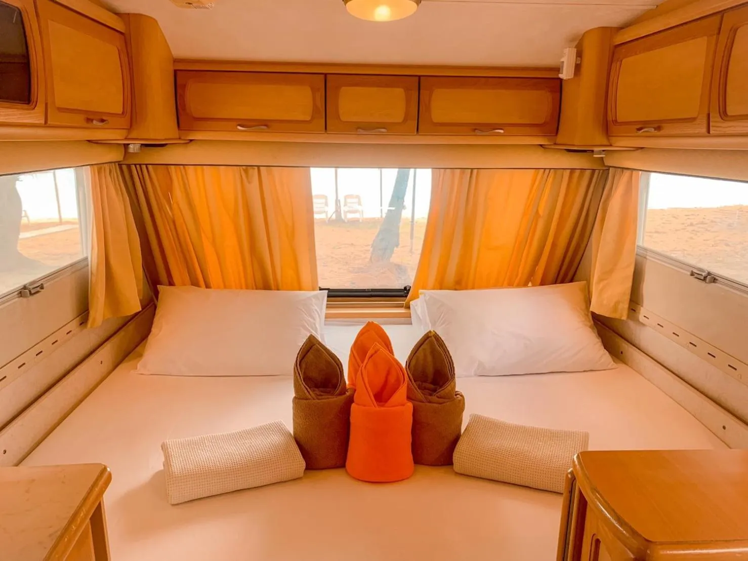 Bed in Beach House Camp