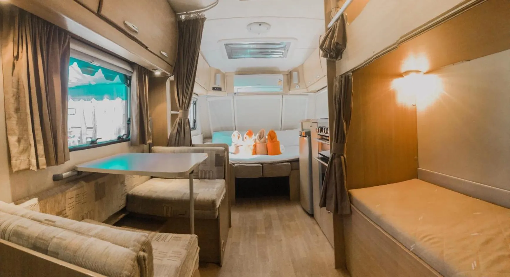 Bed in Beach House Camp