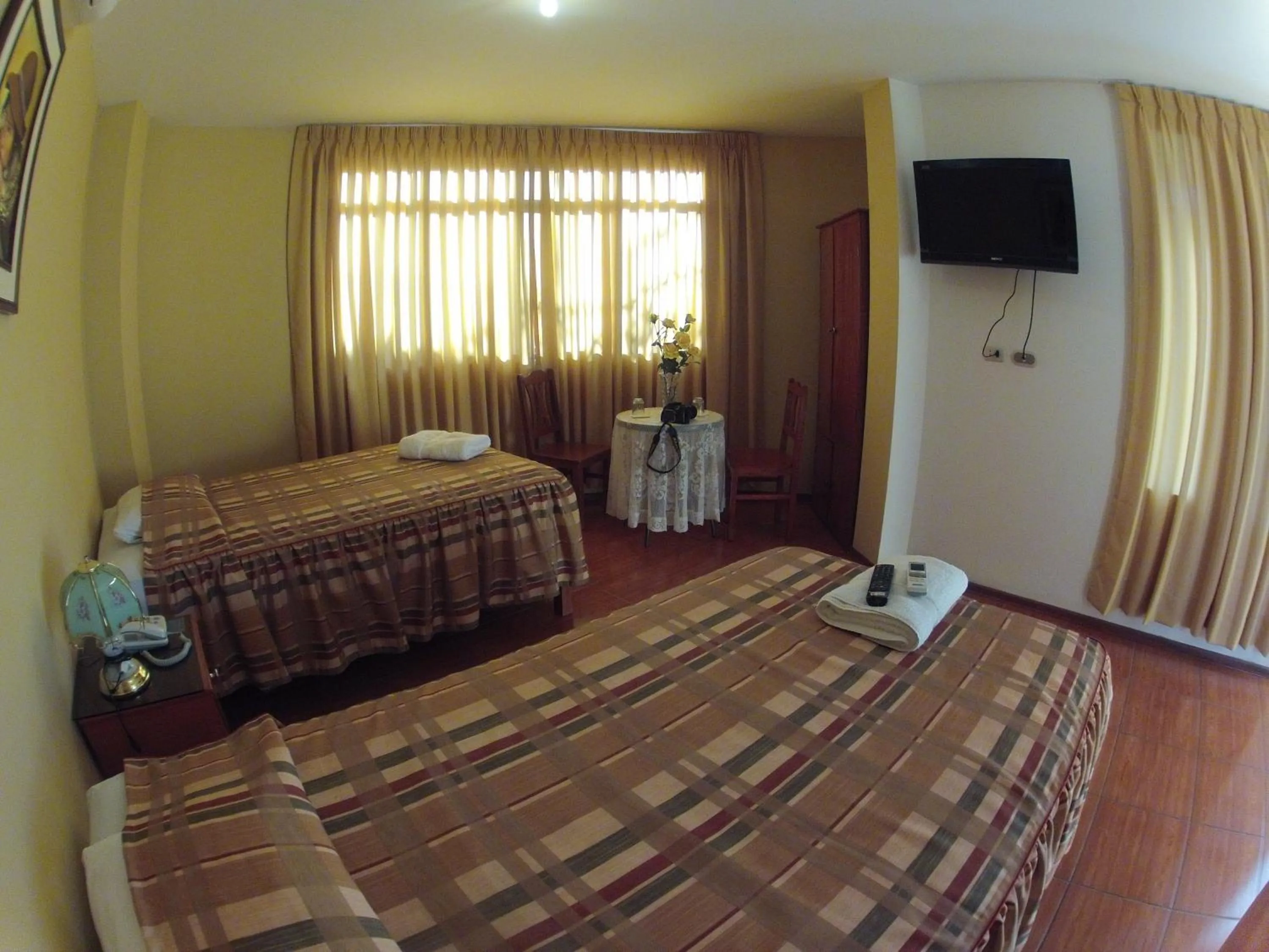 Bed in Hotel Alegria Nasca