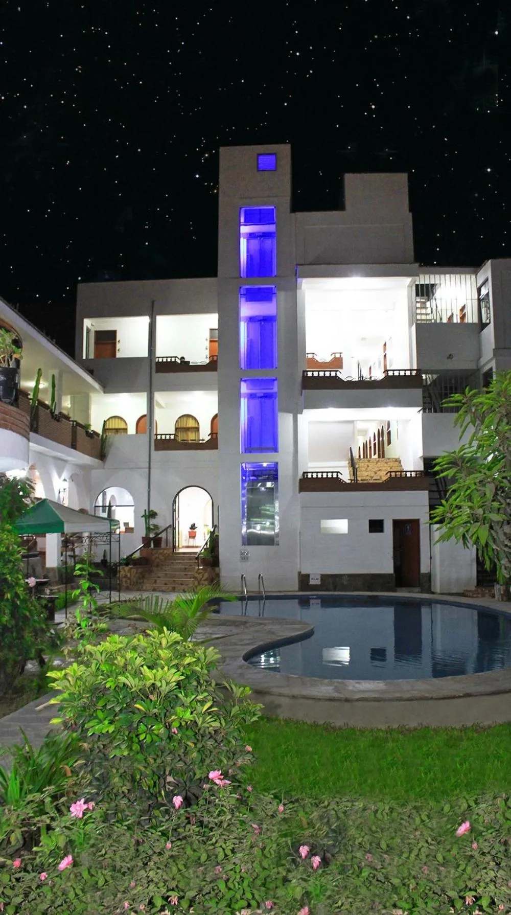 Garden in Hotel Alegria Nasca