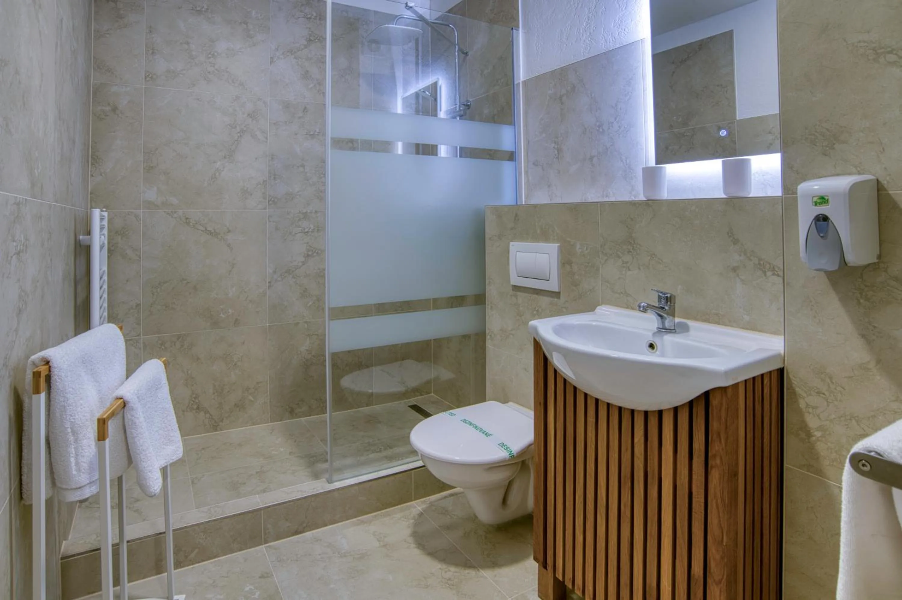 Bathroom in Penzion Nevada