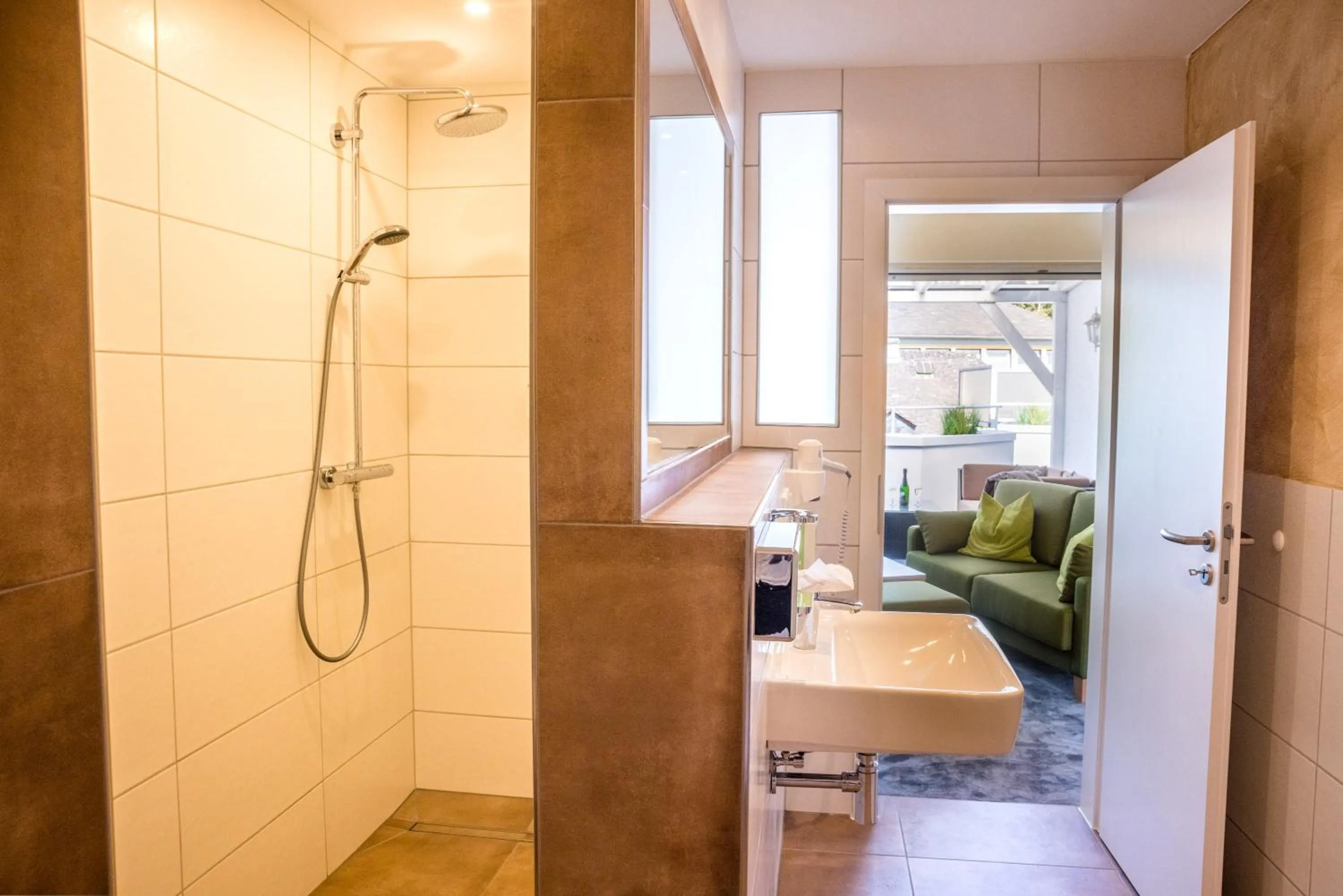 Bathroom in Rheinhotel Rüdesheim - Wellness