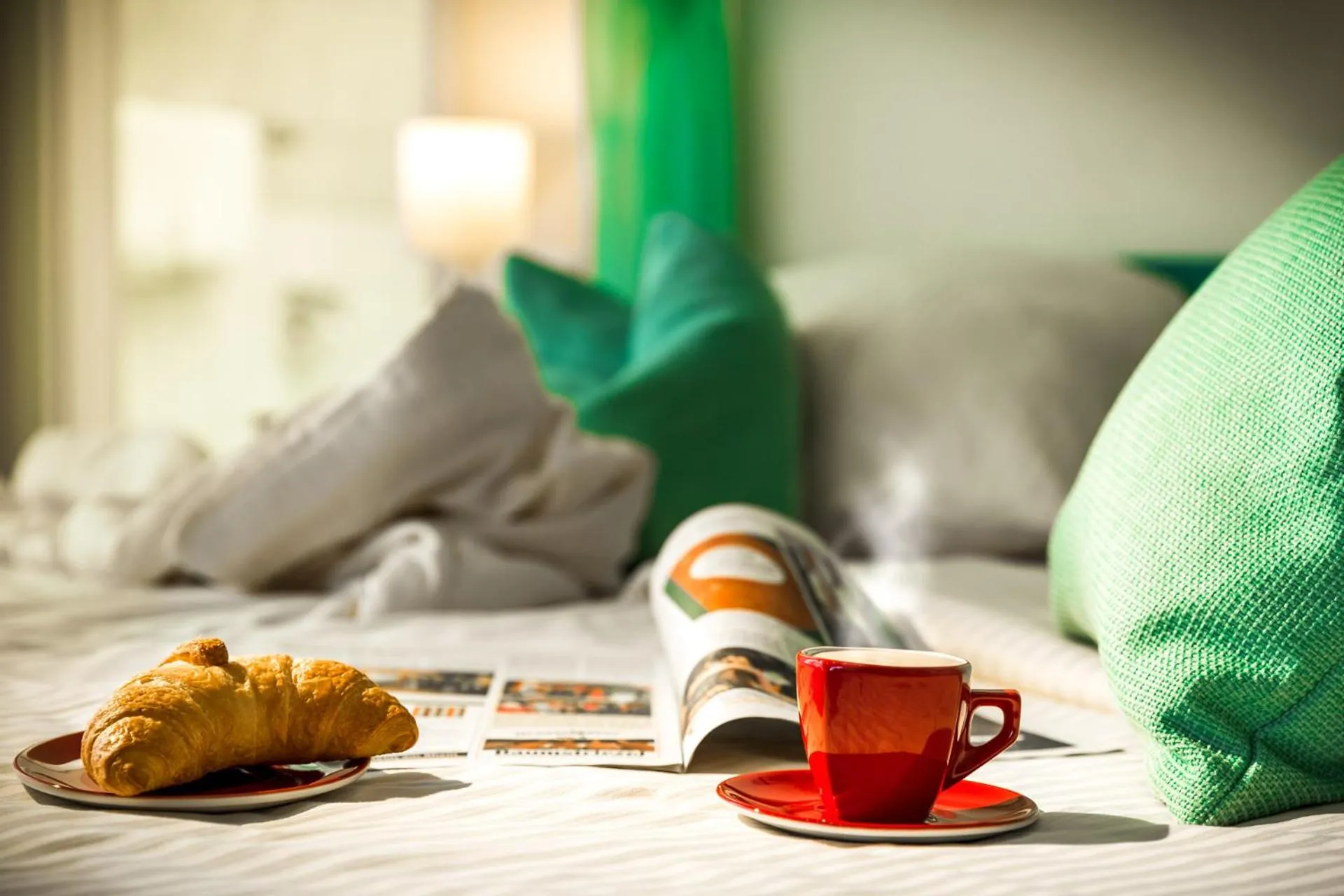 Food, Bed in Rheinhotel Rüdesheim - Wellness