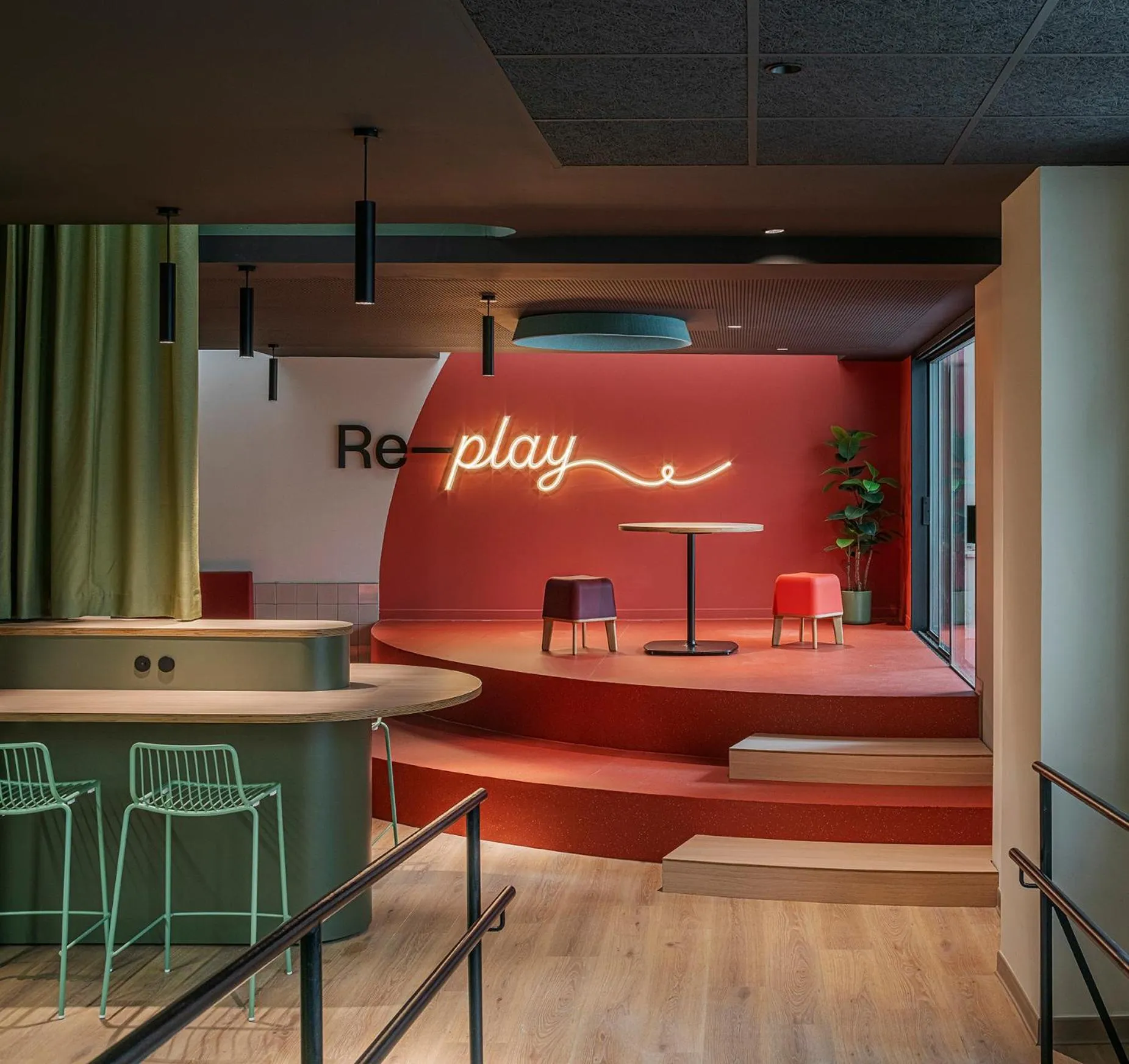 Lobby or reception in Colegio Mayor Resa La Concepción