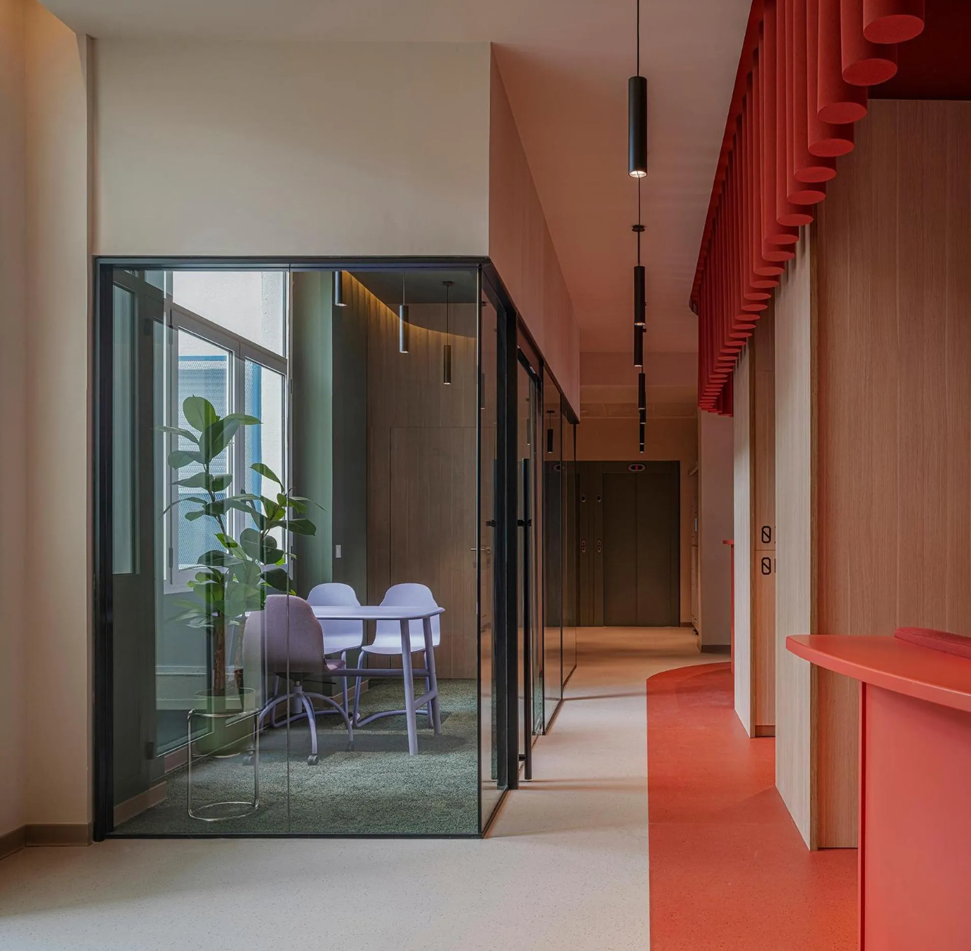 Lobby or reception in Colegio Mayor Resa La Concepción