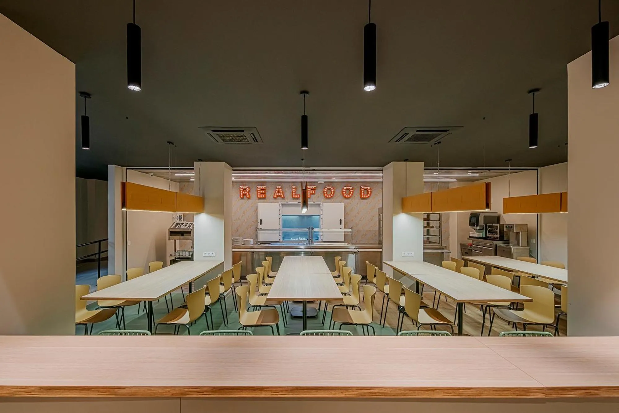 Dining area in Colegio Mayor Resa La Concepción