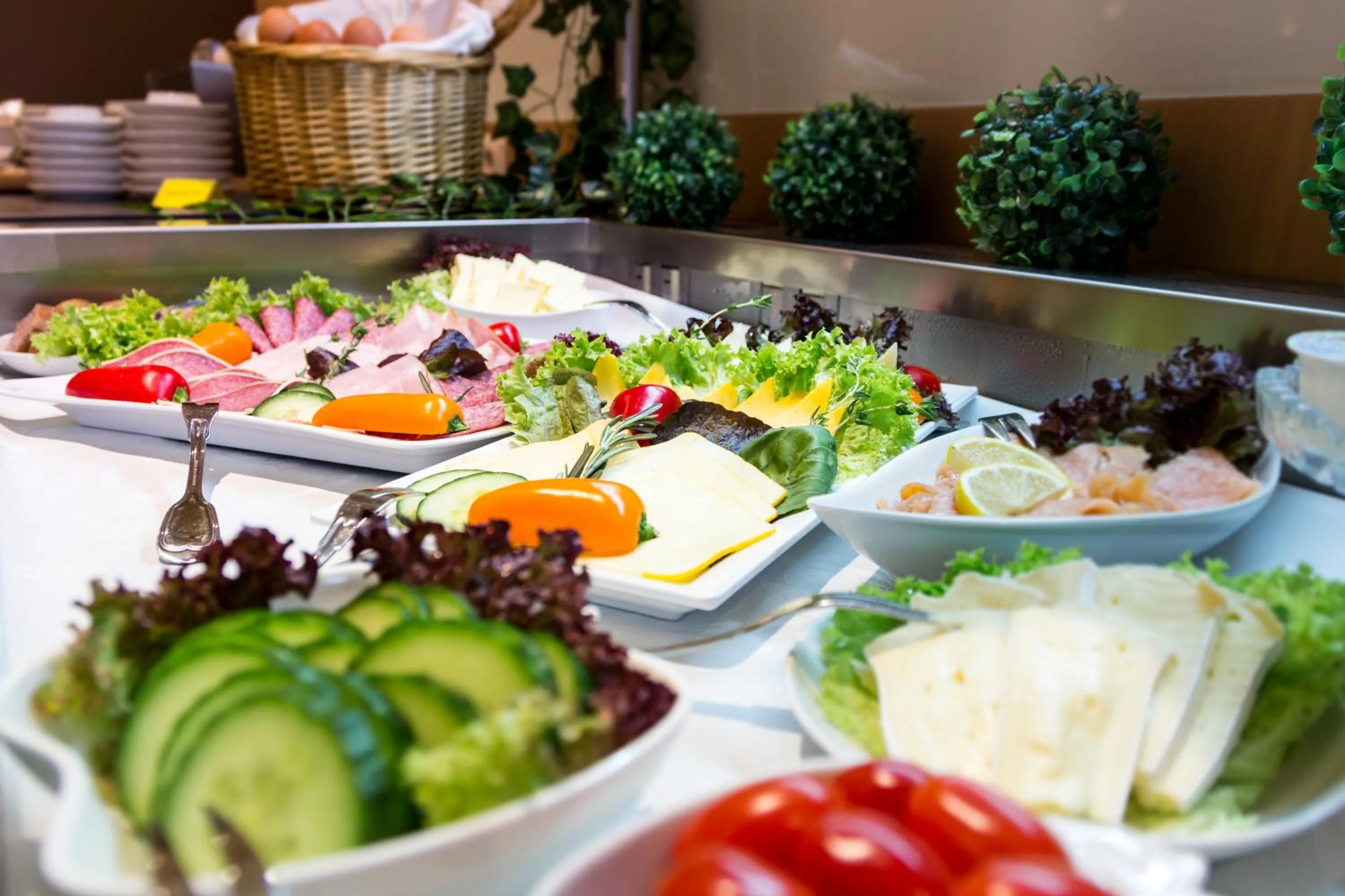 Food and drinks in AKZENT Hotel Frankenberg