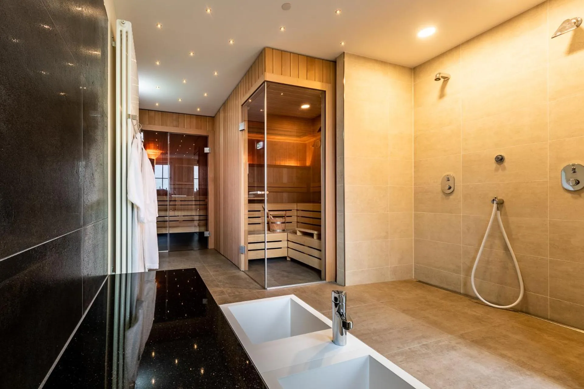 Sauna in AKZENT Hotel Frankenberg