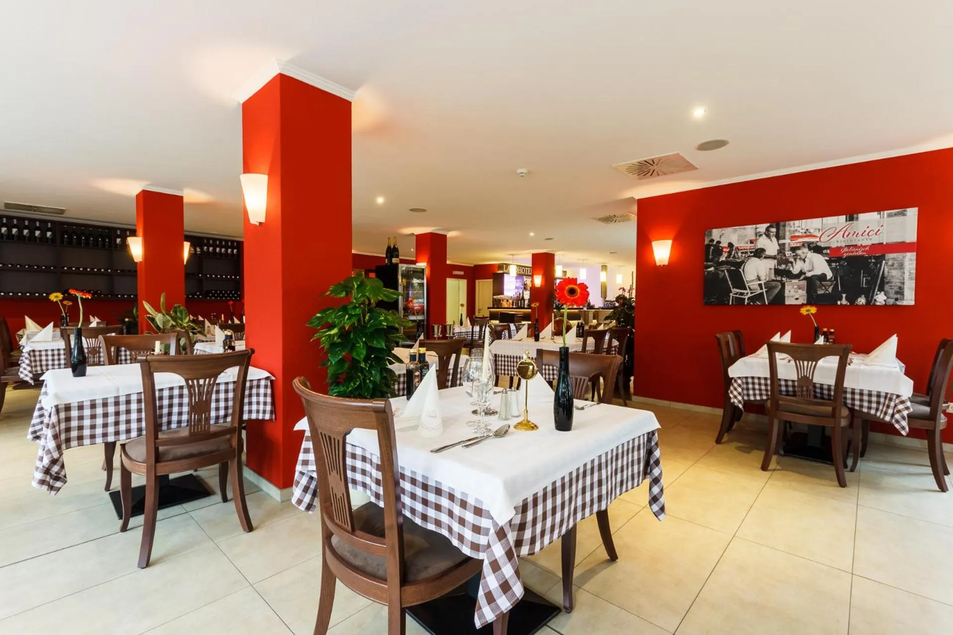 Restaurant/places to eat in AKZENT Hotel Frankenberg