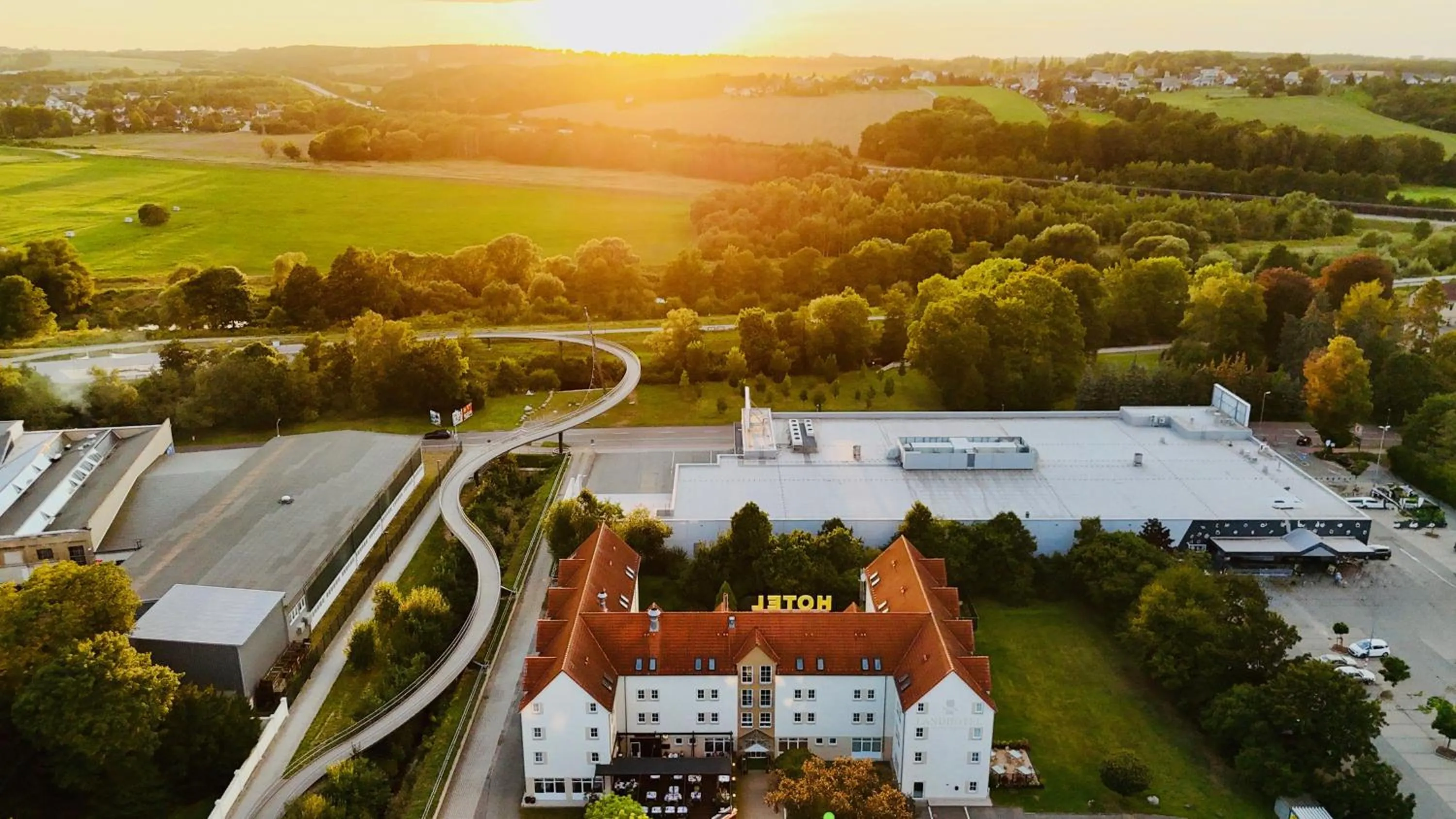 Property building in AKZENT Hotel Frankenberg