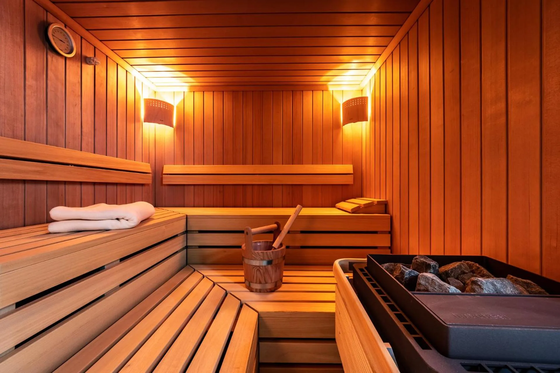 Sauna in AKZENT Hotel Frankenberg