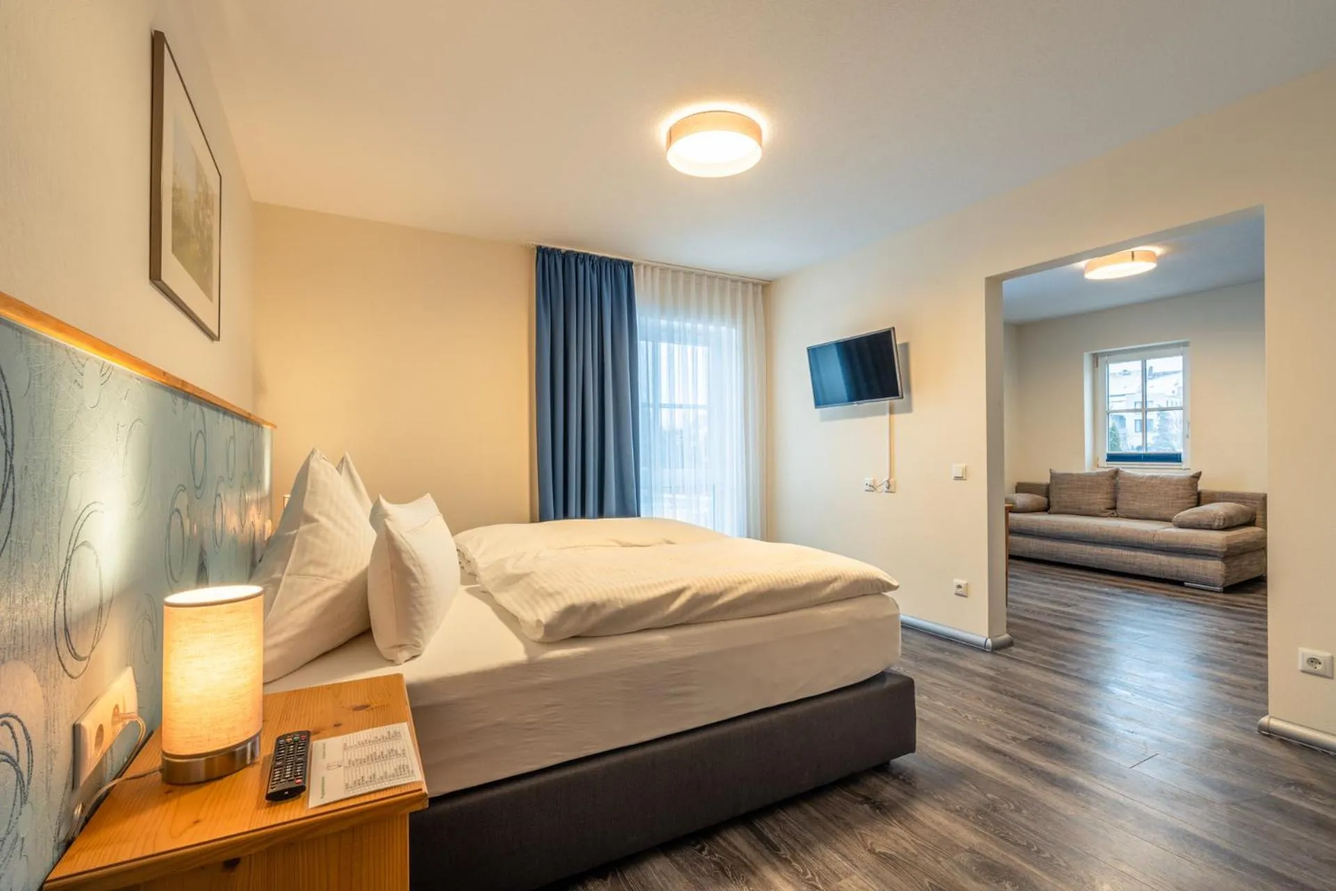 Photo of the whole room, Bed in AKZENT Hotel Frankenberg