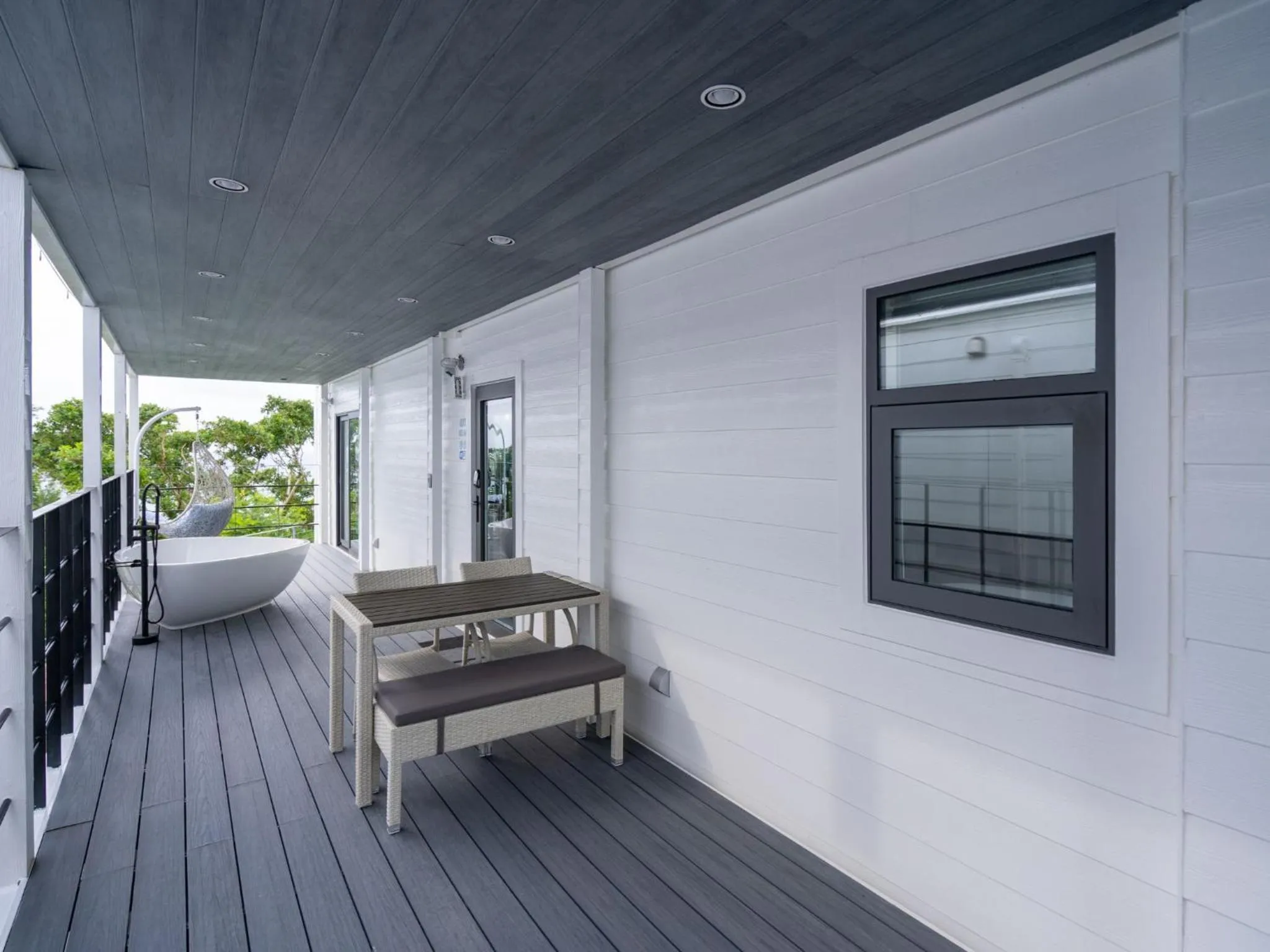 Balcony/Terrace in GLORY ISLAND OKINAWA Yabusachi Resort