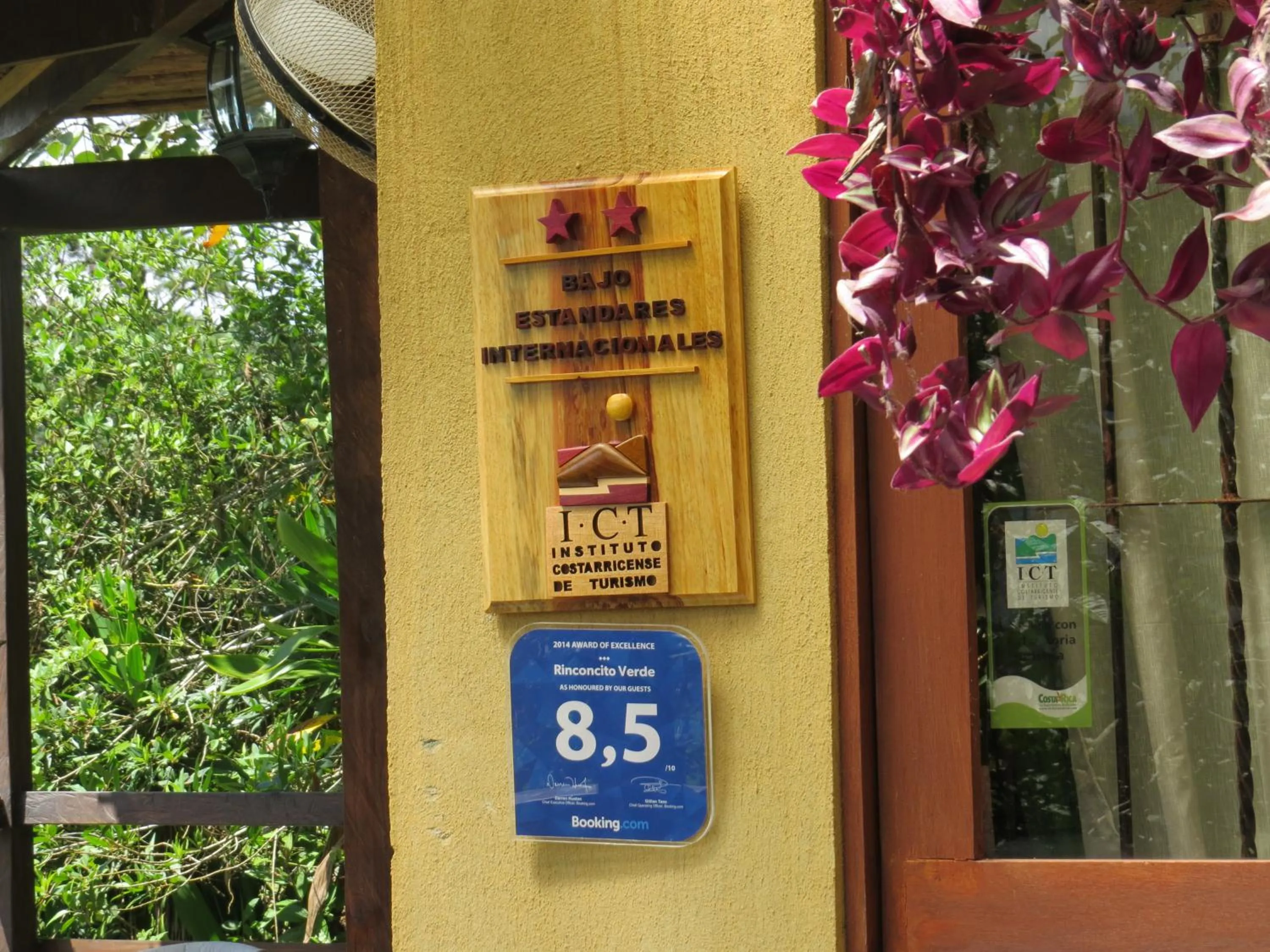 Certificate/Award in Rinconcito Verde