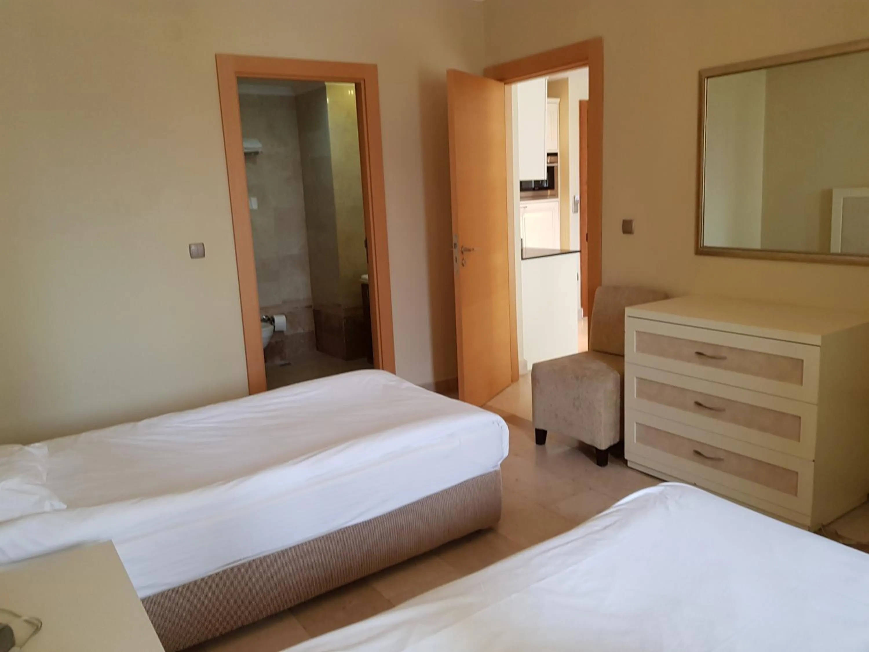 Bedroom in Alanya Goldcity 2 bedroom villa