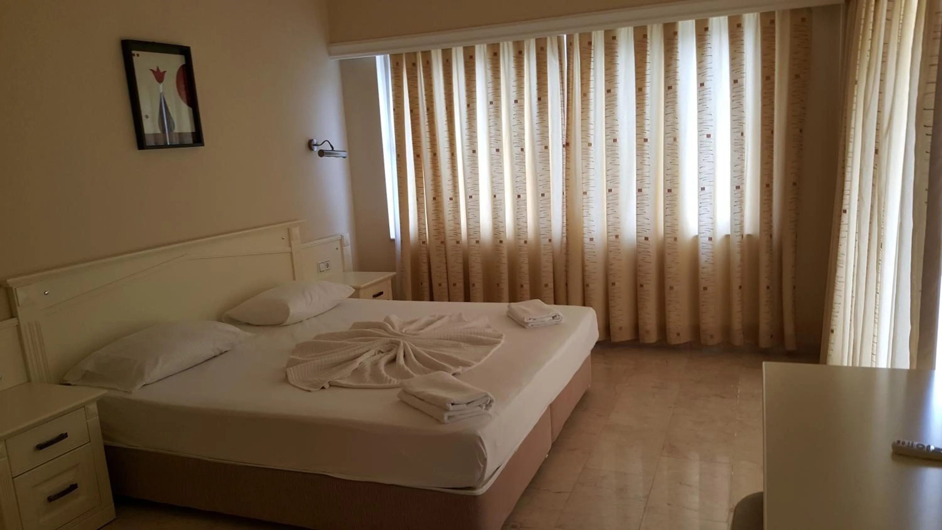 Bedroom in Alanya Goldcity 2 bedroom villa