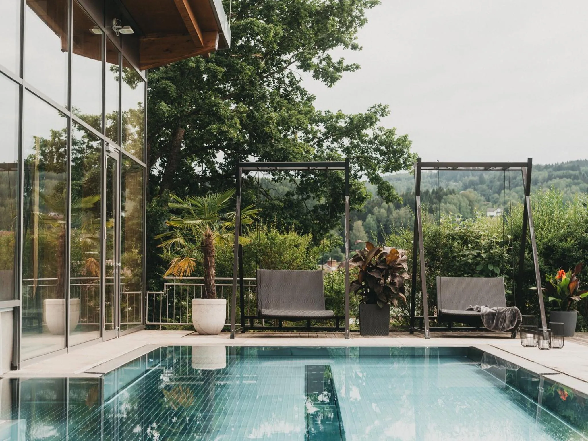 Swimming pool in Hotel Eibl-Brunner 4-Sterne-Superior