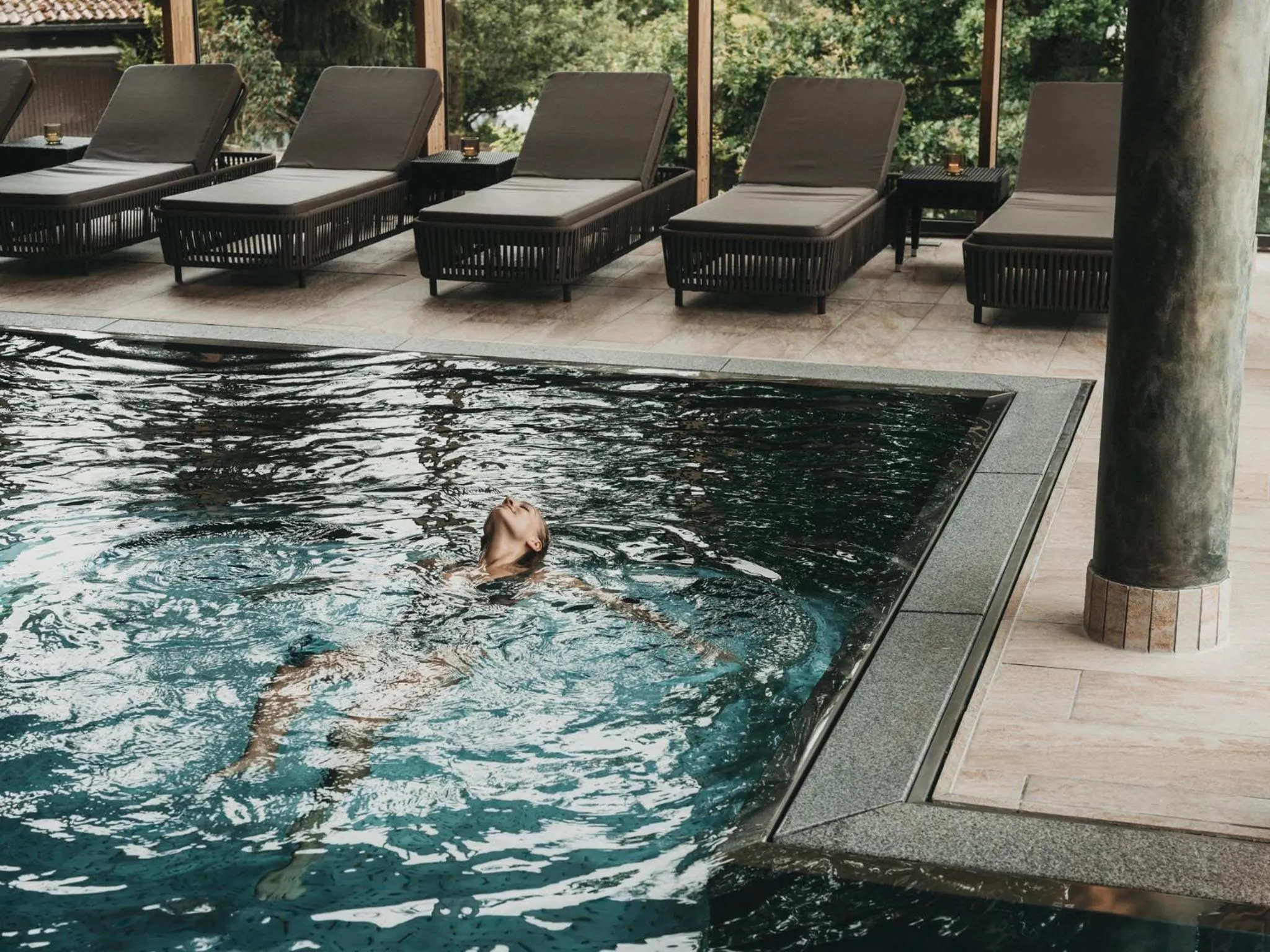 Swimming pool in Hotel Eibl-Brunner 4-Sterne-Superior