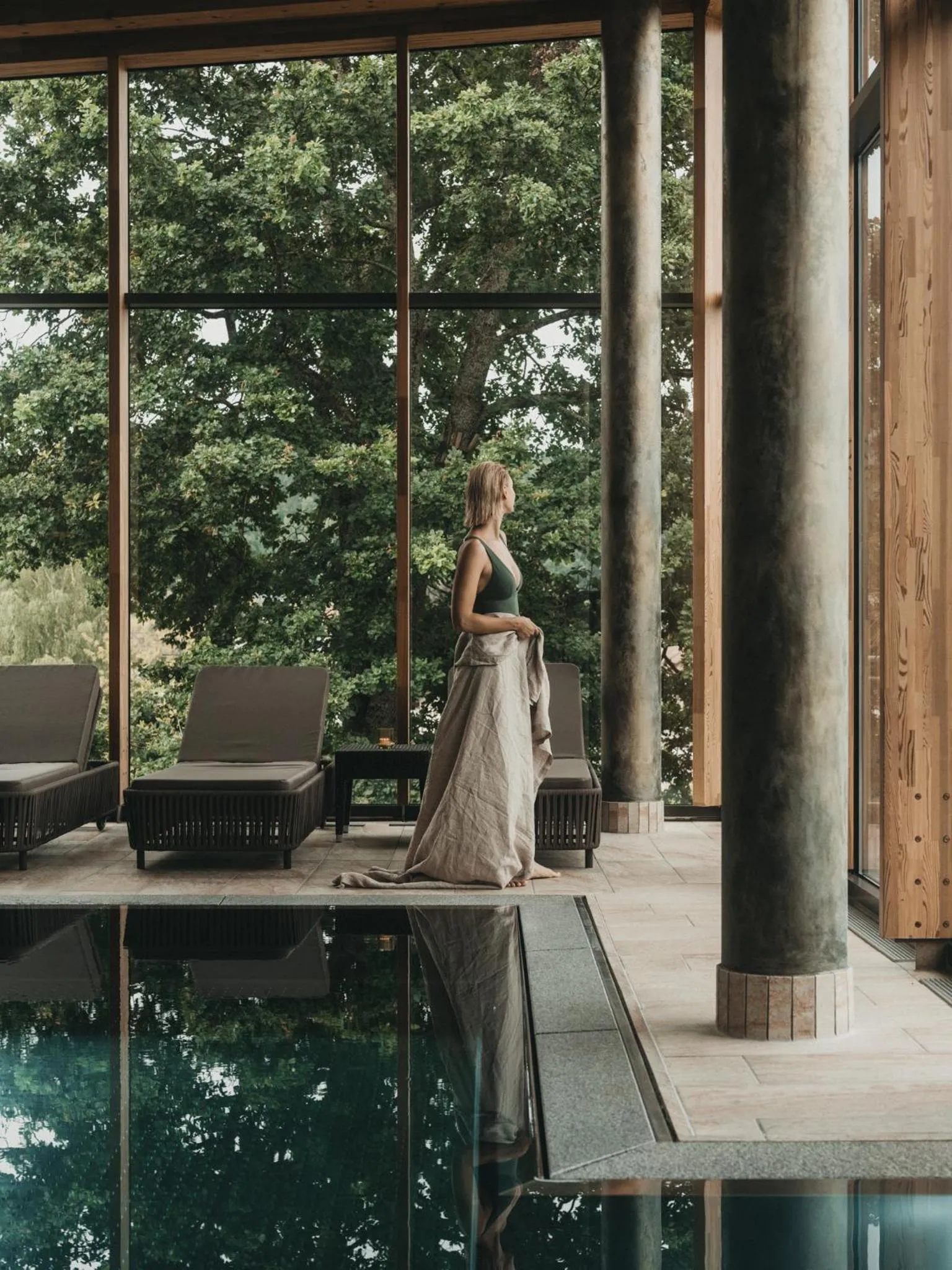 Swimming pool in Hotel Eibl-Brunner 4-Sterne-Superior