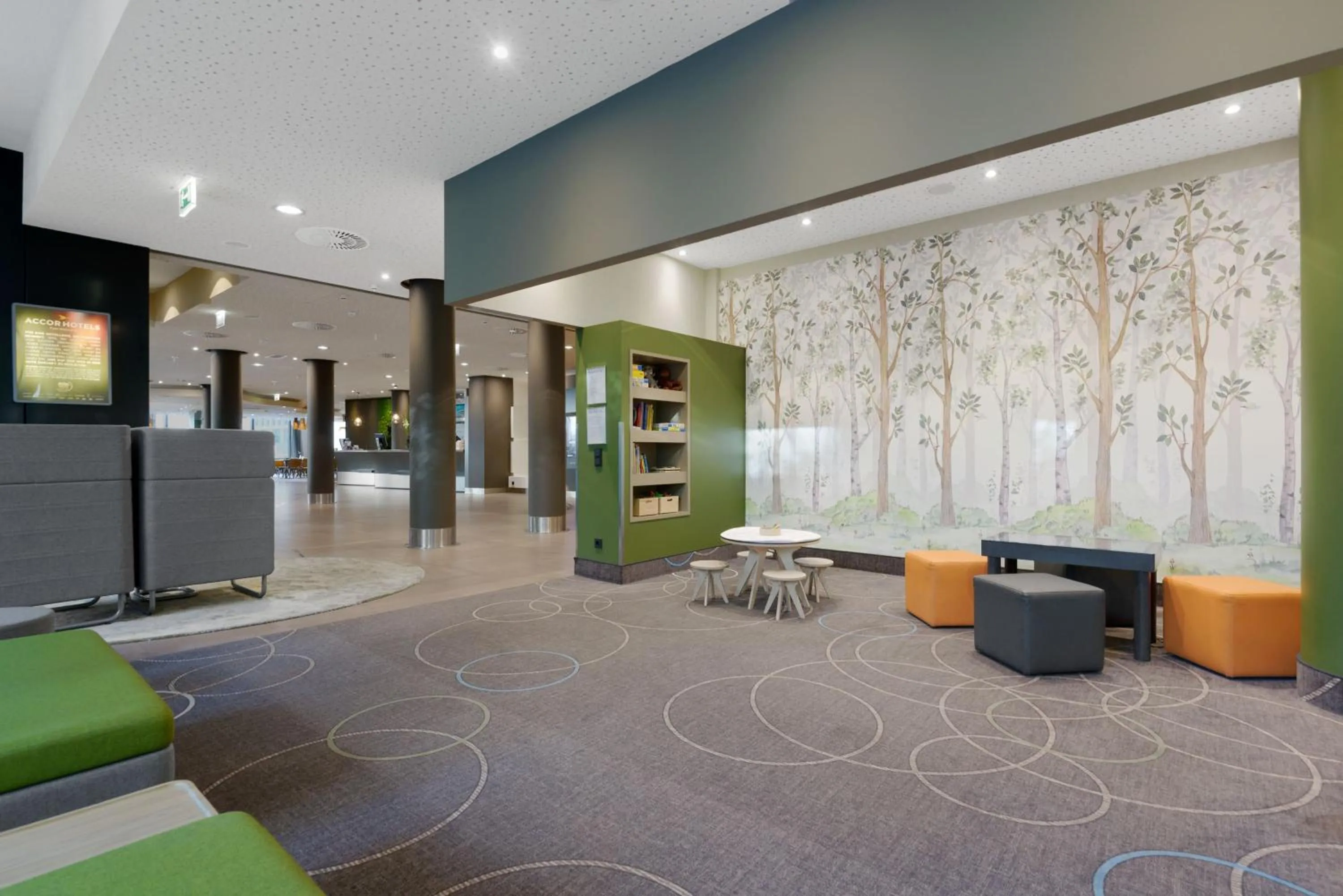 Children play ground in Novotel Berlin Mitte