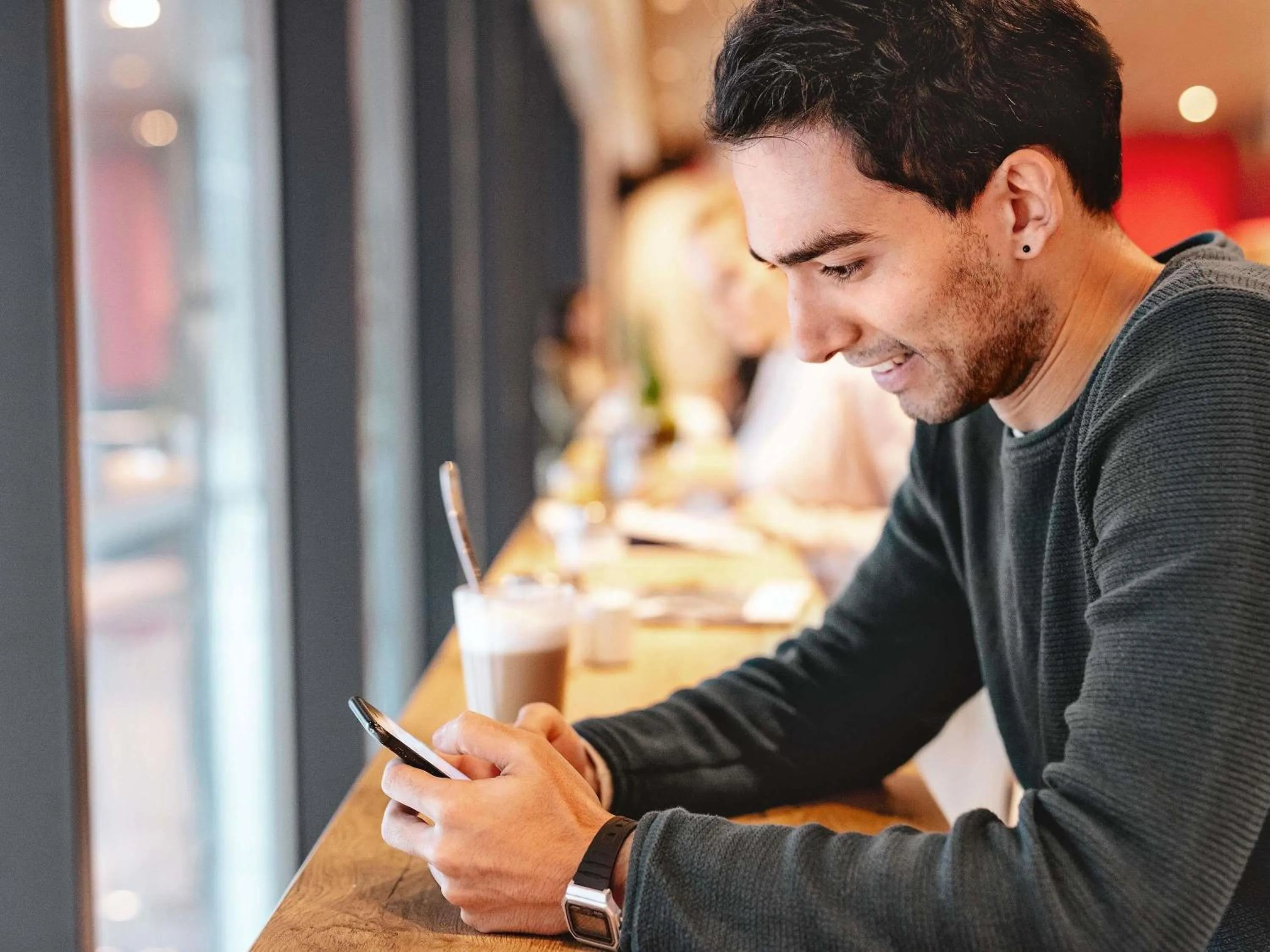 Lounge or bar in Novotel Berlin Mitte