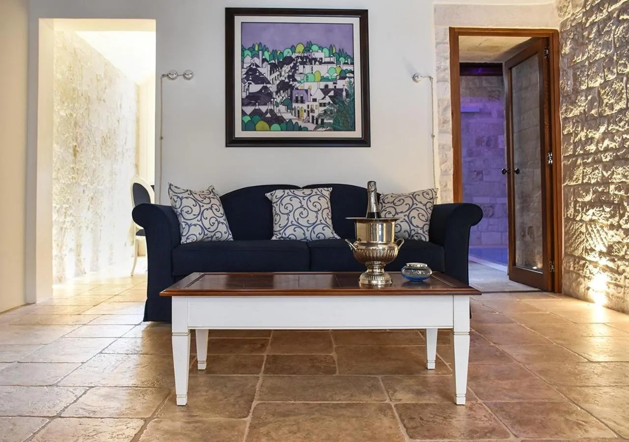 Living room in Trulli e Puglia Luxury Suite