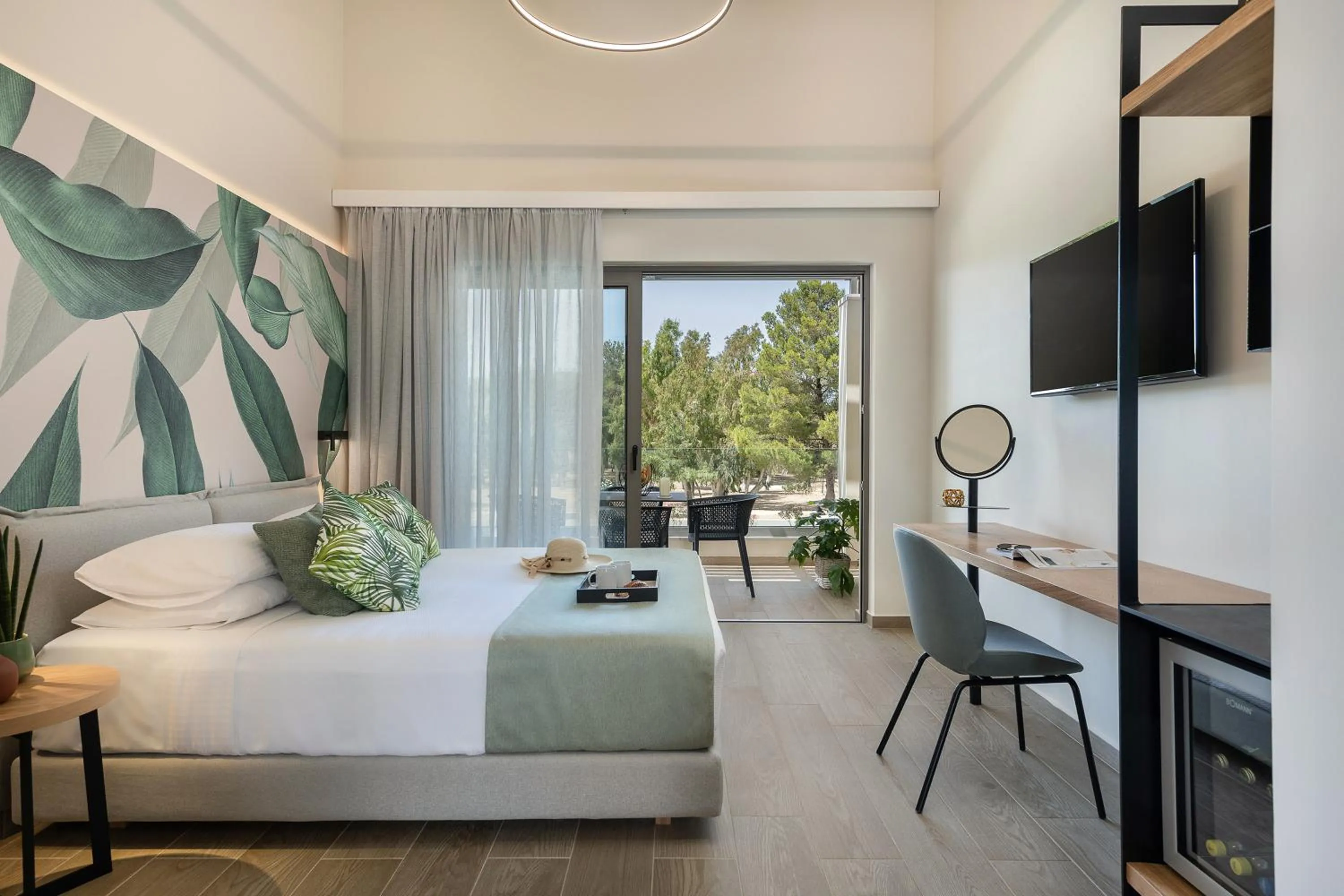 Garden, Bed in Mossa Well Being Hotel - Heated pool and Wellness Spa