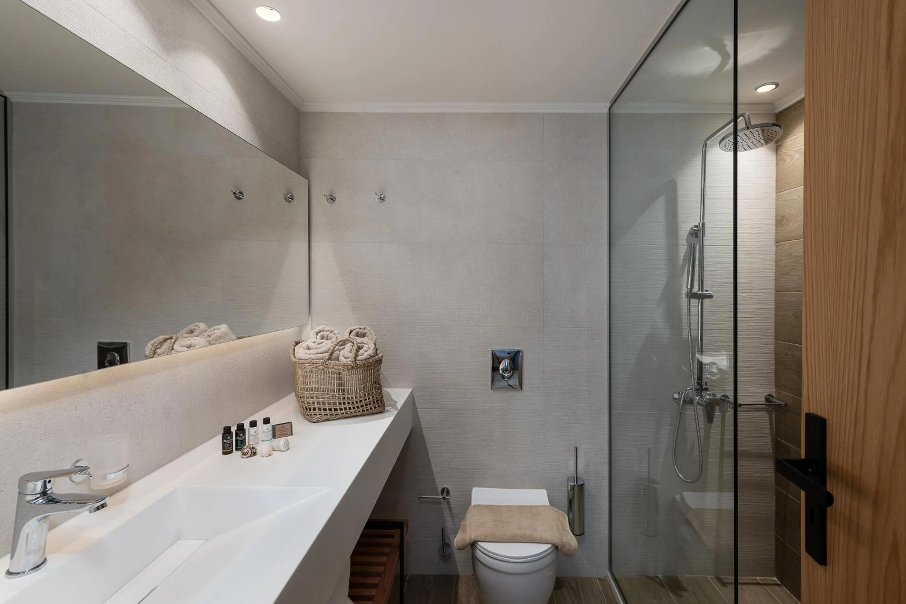 Bathroom in Mossa Well Being Hotel - Heated pool and Wellness Spa