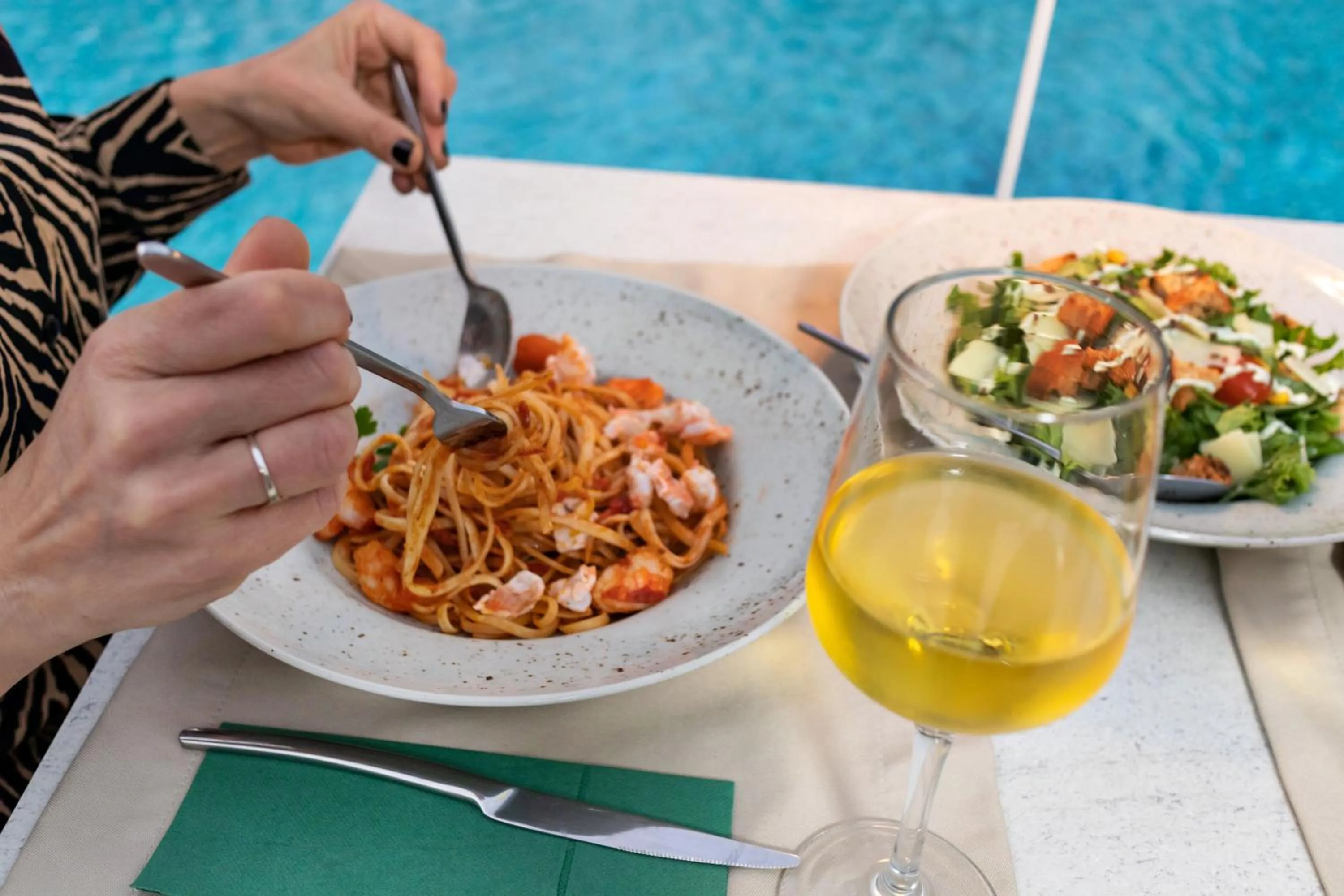 Dining area in Mossa Well Being Hotel - Heated pool and Wellness Spa