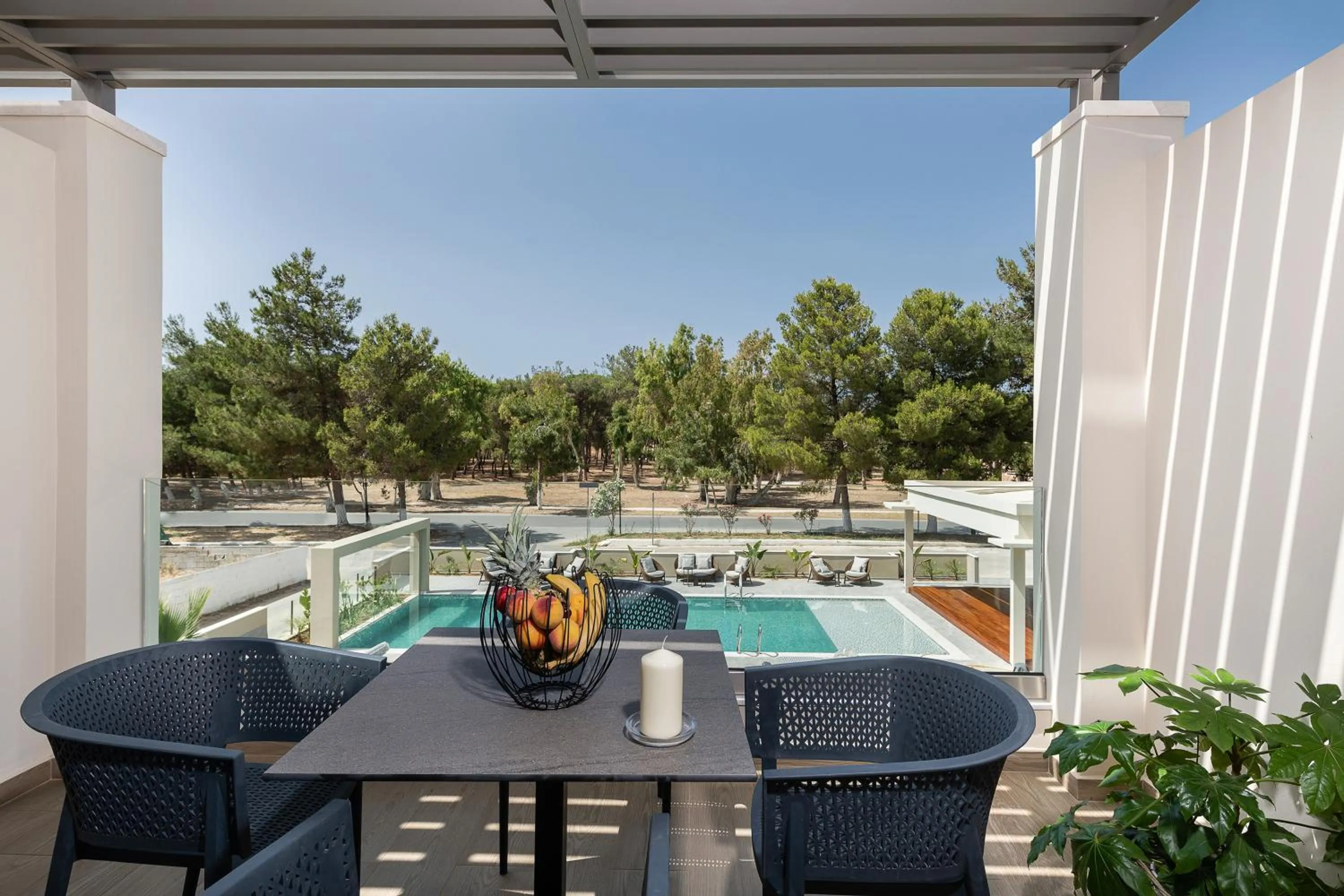 Balcony/Terrace in Mossa Well Being Hotel - Heated pool and Wellness Spa