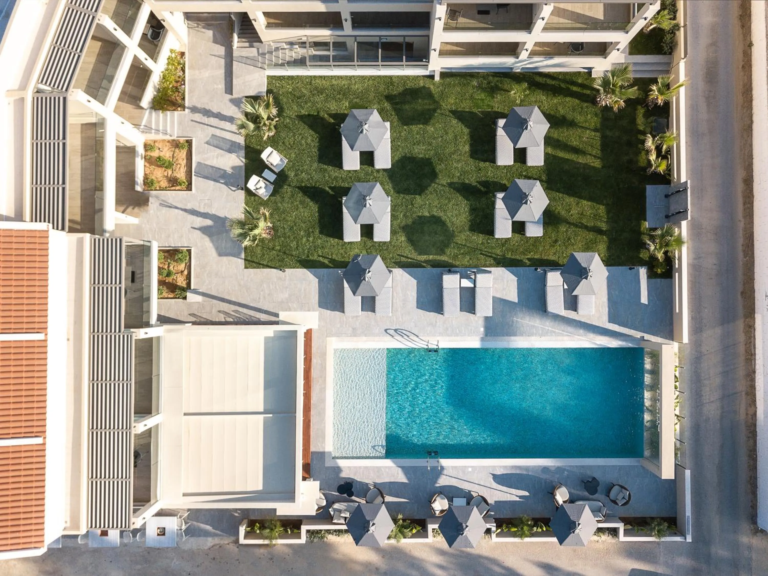 Bird's eye view in Mossa Well Being Hotel - Heated pool and Wellness Spa