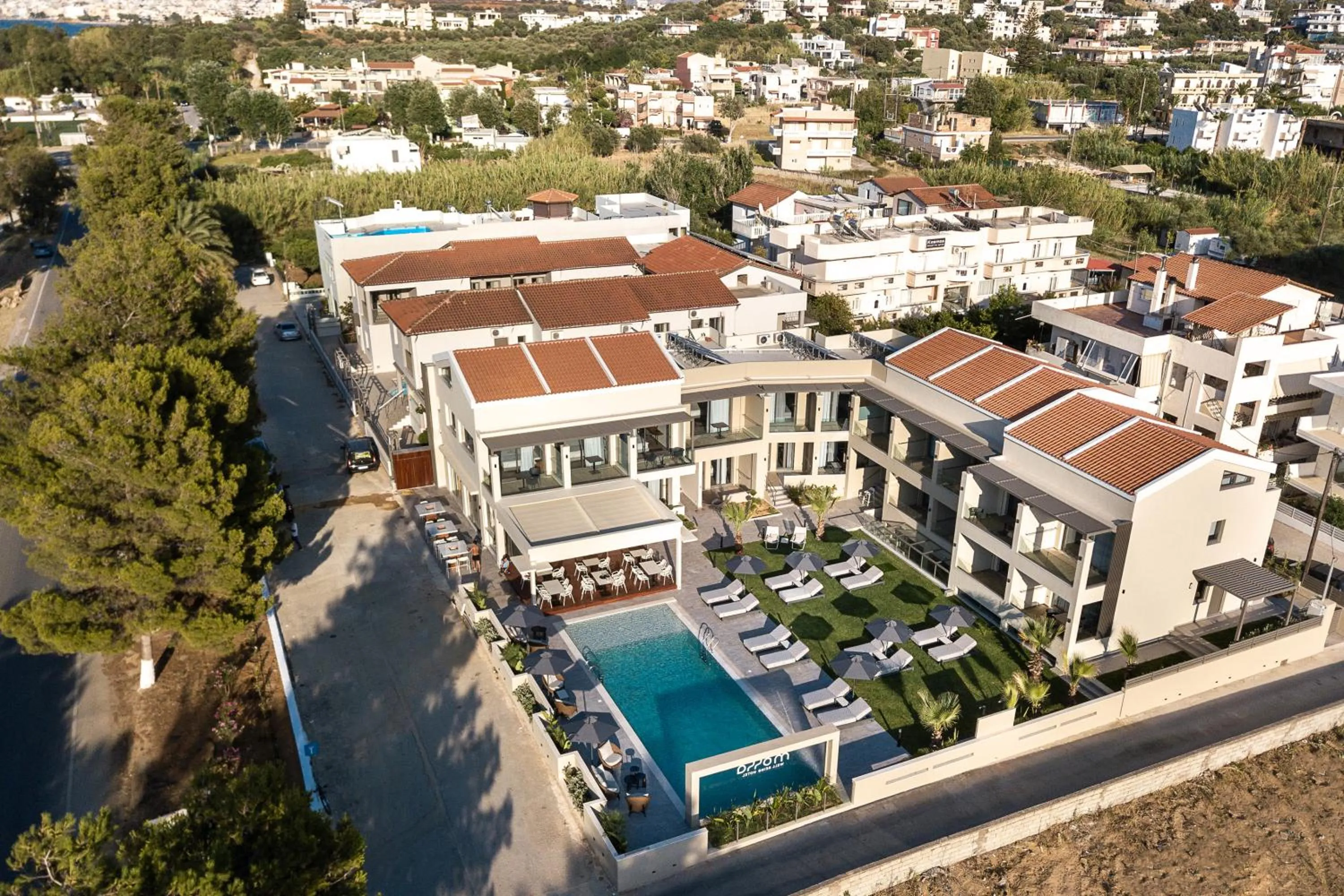 Bird's eye view in Mossa Well Being Hotel - Heated pool and Wellness Spa