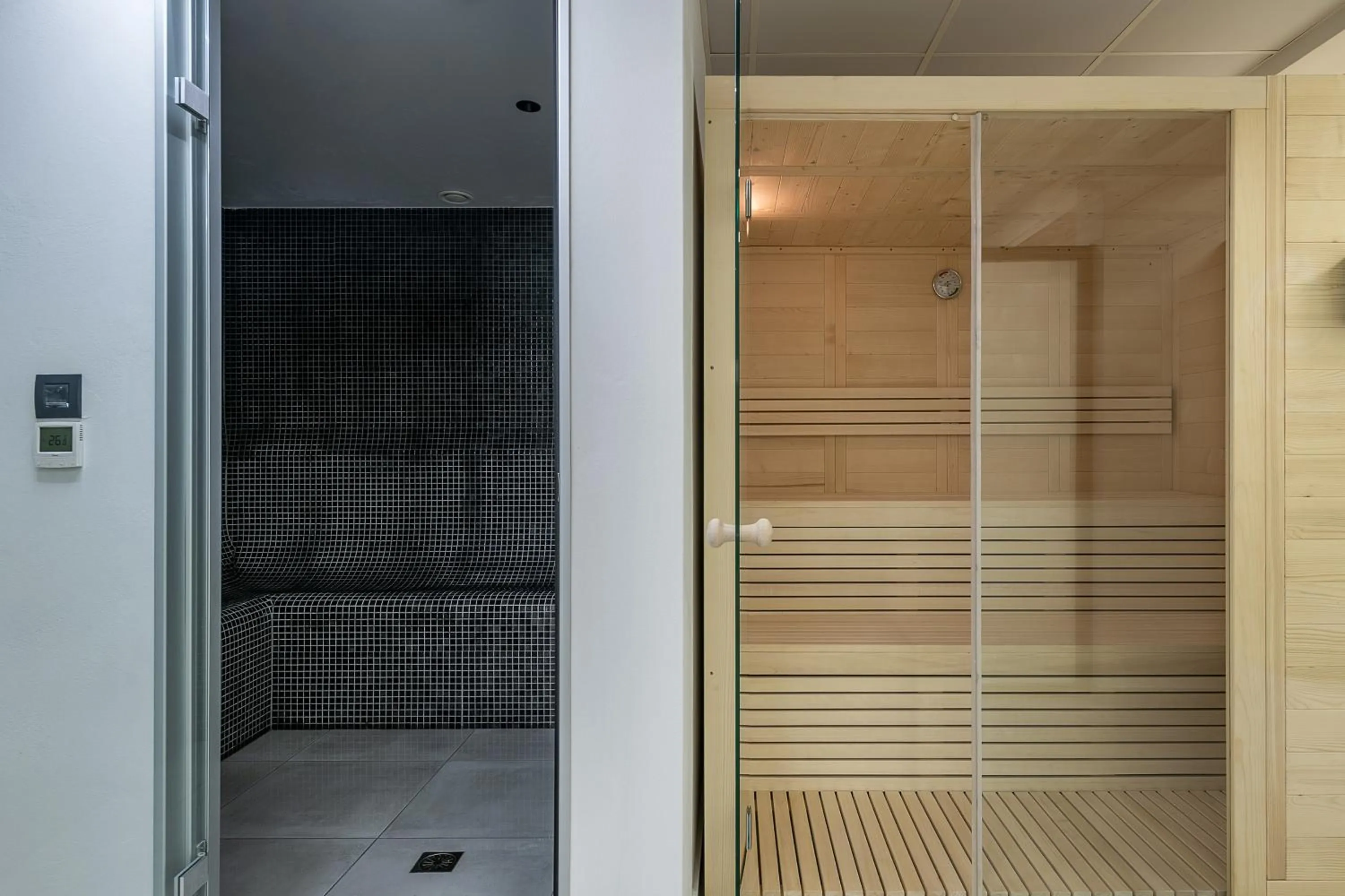 Sauna in Mossa Well Being Hotel - Heated pool and Wellness Spa